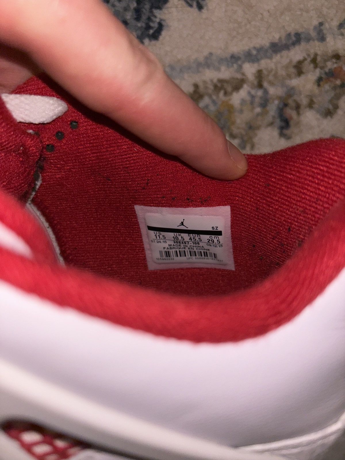 Jordan Brand Air Jordan 4 Retro “Alternate 89” Size US 11.5 / EU 44-45 - 7 Thumbnail