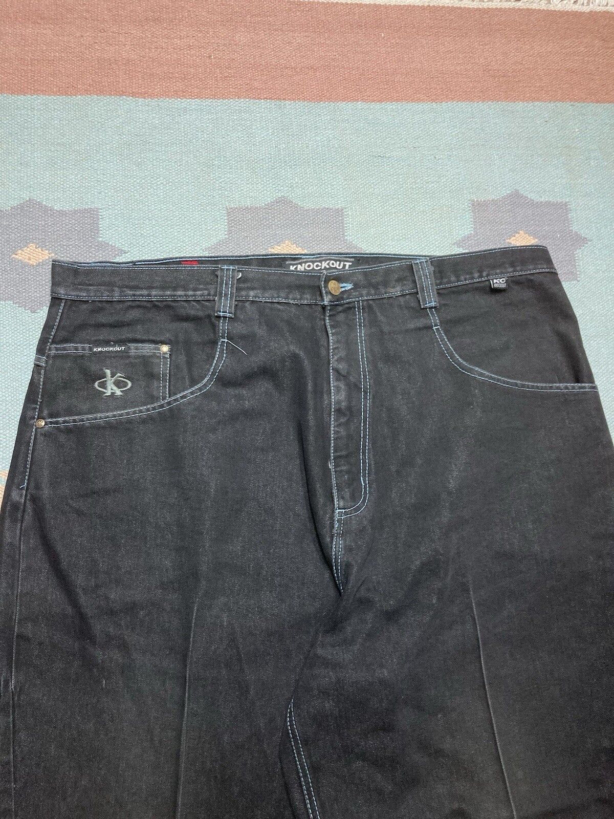 Vintage Vintage y2k super baggy jeans wide goth grunge skater 45x30 Size US 44 / EU 60 - 7 Thumbnail