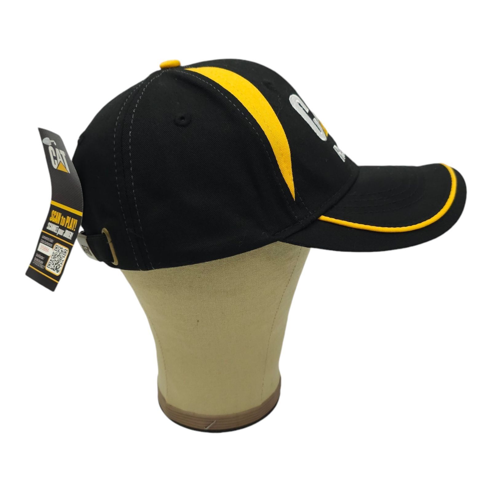 Caterpillar Caterpillar CAT Reman Embroidered Logo Tuck Strap Cap Hat Size ONE SIZE - 11 Thumbnail