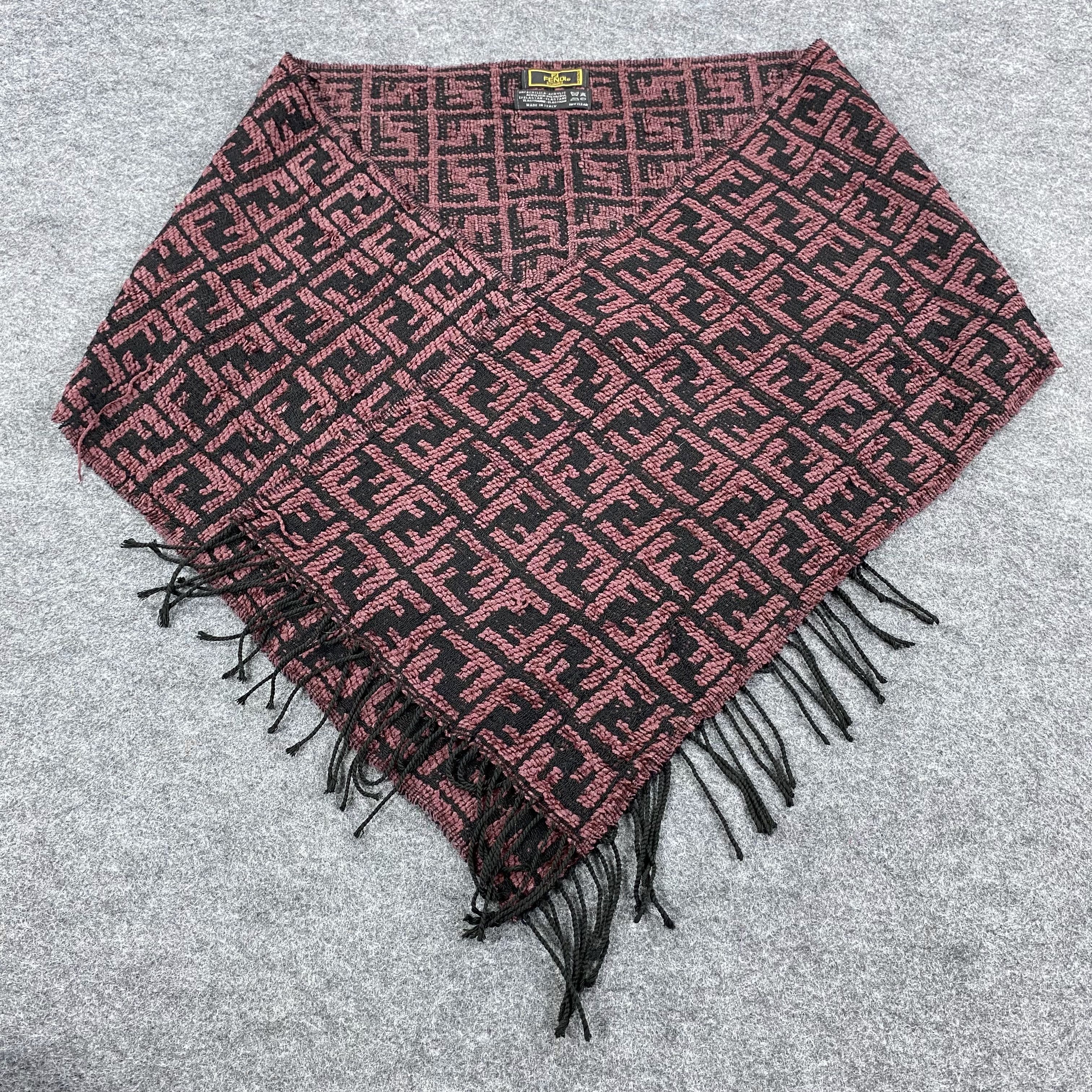 Fendi × Vintage GF10139 Fendi Scarf Neck Wear Muffler Size ONE SIZE - 9 Thumbnail