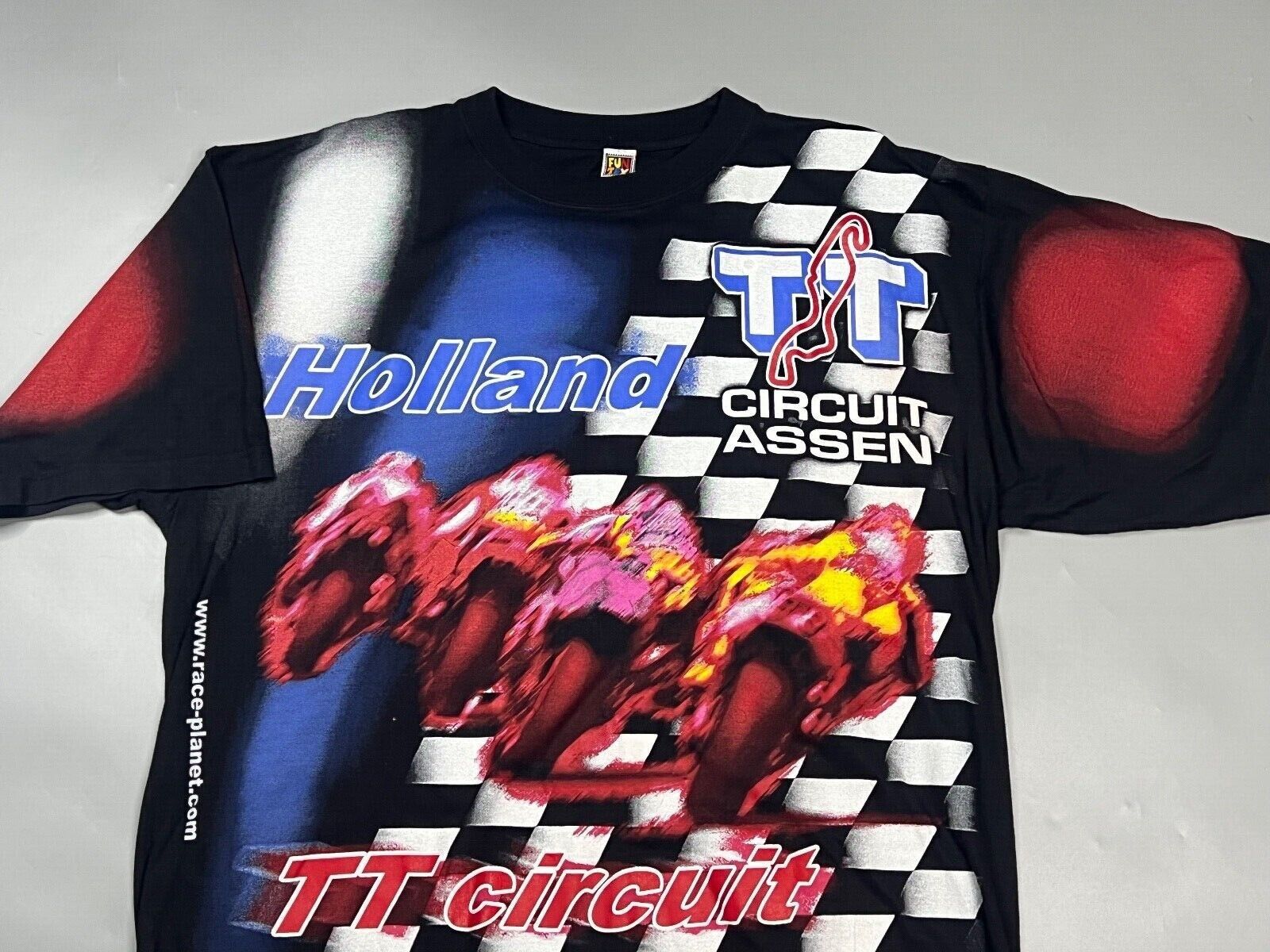 Vintage vintage Racing t-shirt XL Size US XL / EU 56 / 4 - 2 Thumbnail