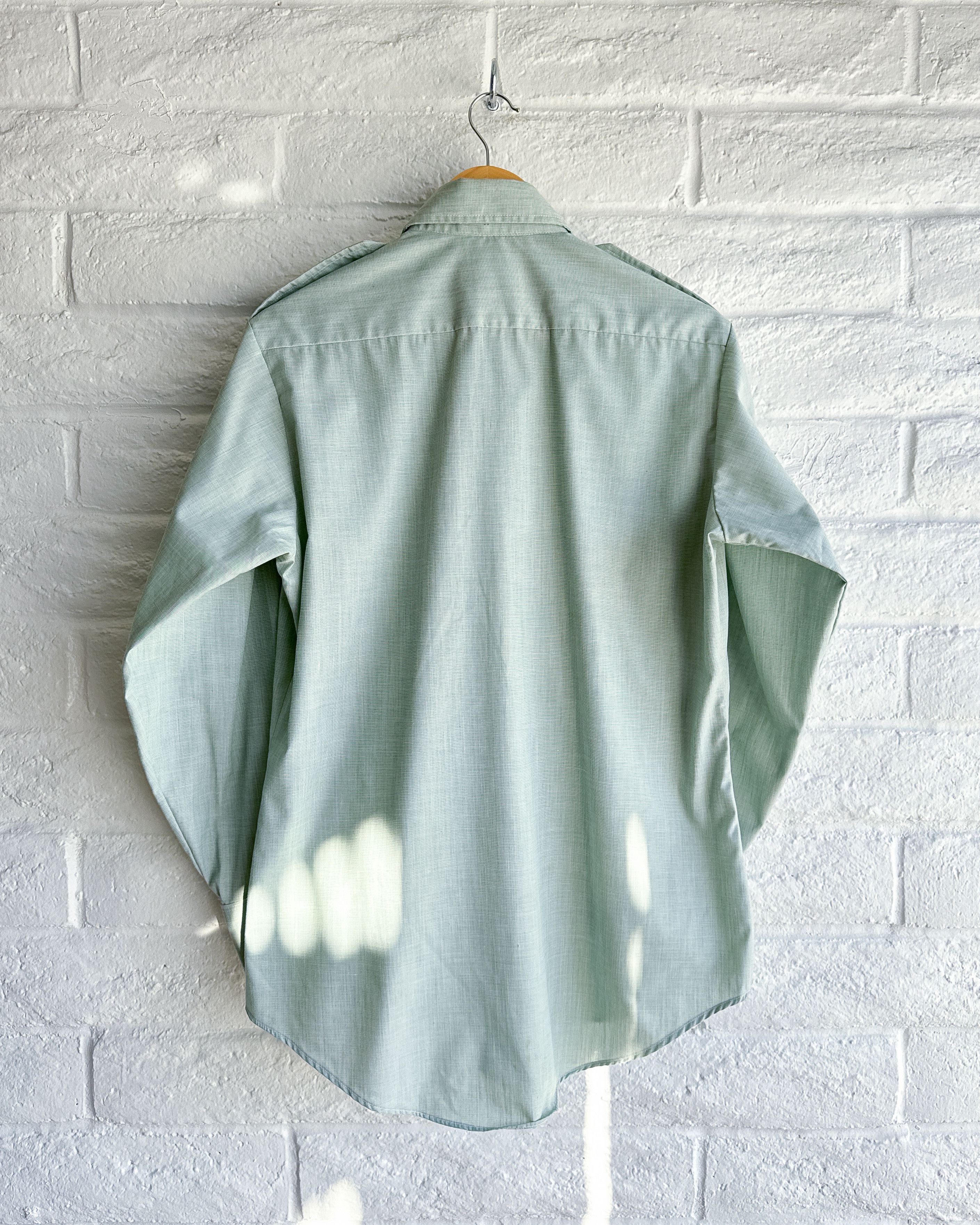 Vintage Vintage 1970s Van Heusen US Army Button Up Uniform Shirt Size US M / EU 48-50 / 2 - 7 Thumbnail