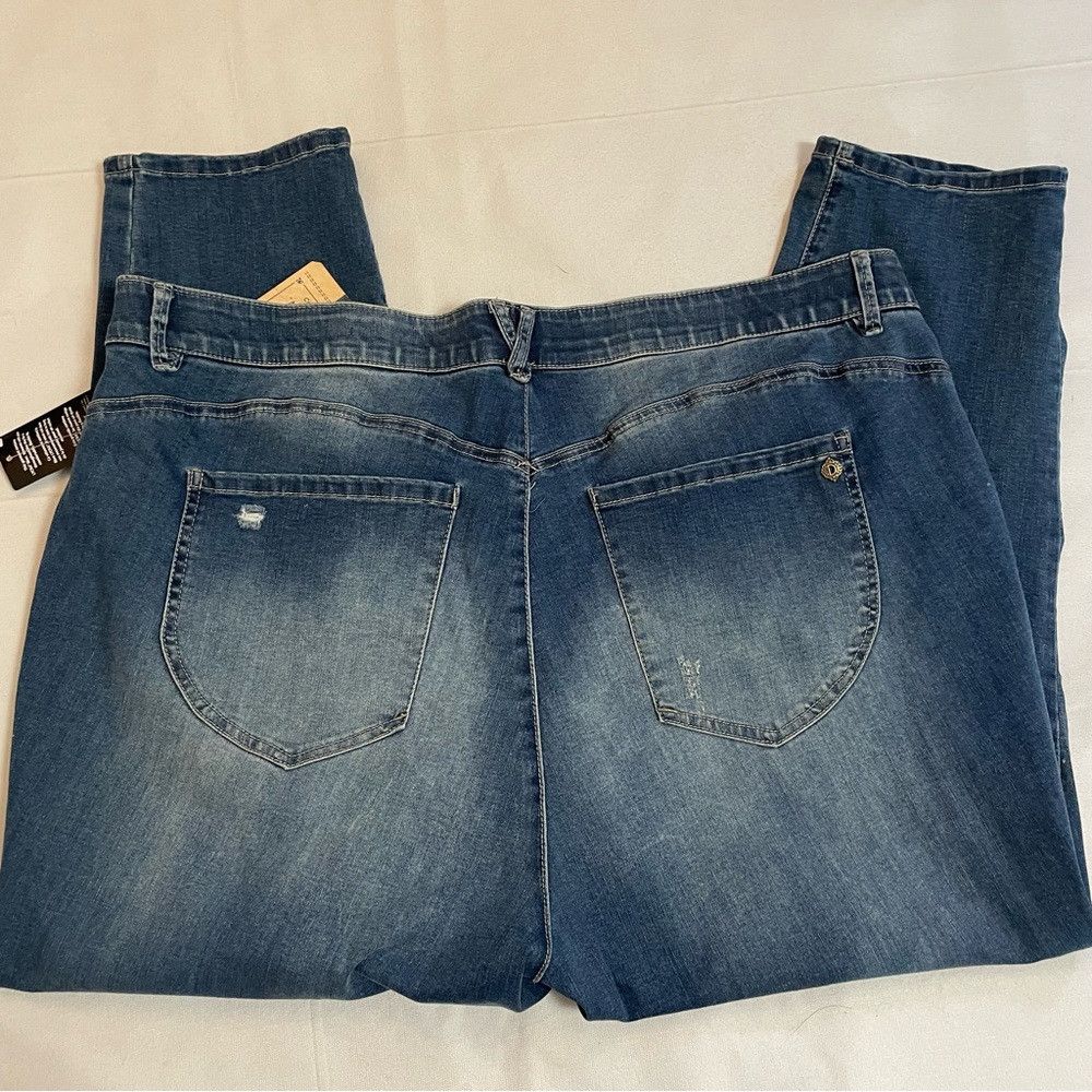 Other NWT New Democracy AB Technology High Rise Skinny Jeans Size Size 42" / US 20 - 3 Thumbnail
