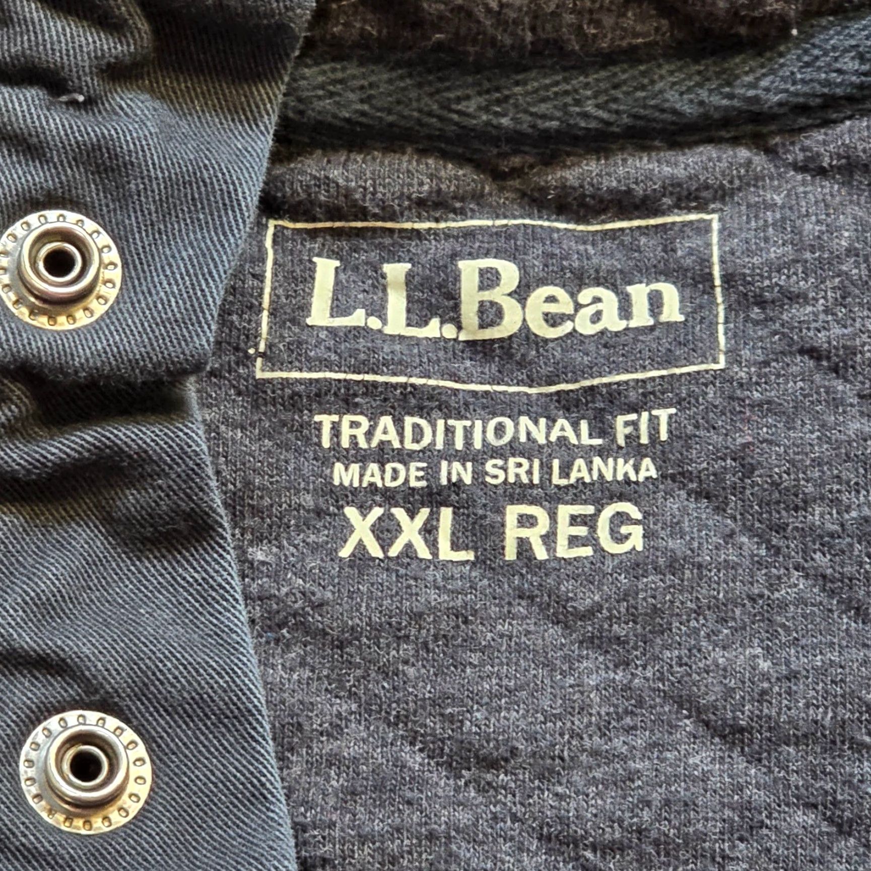 Vintage LL Bean Sweater Mens 2XL Gray Quilted Mock Neck Sweatshirt Pockets Casual Size US XXL / EU 58 / 5 - 5 Thumbnail