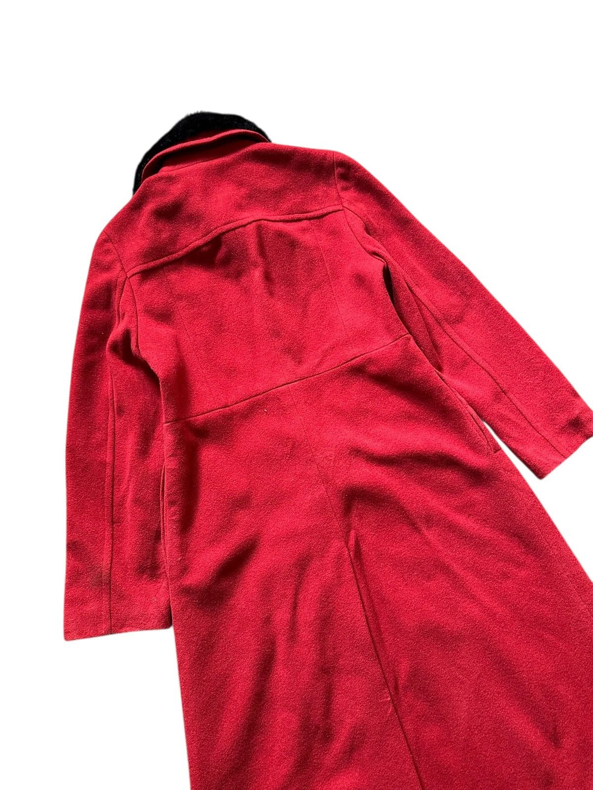 Yohji Yamamoto ined long jacket hoodie red yohji yamamoto Size S / US 4 / IT 40 - 8 Thumbnail