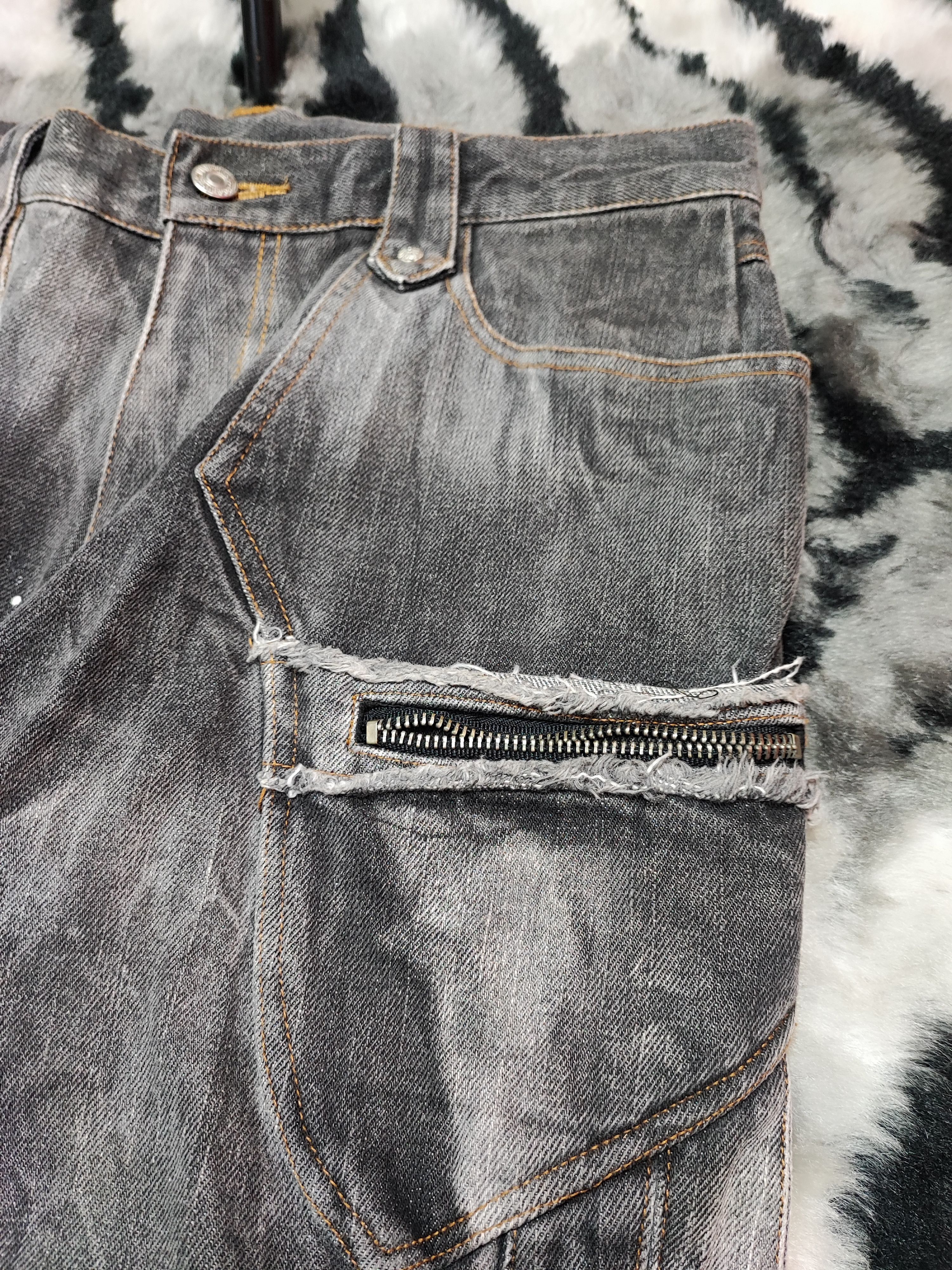 Undercover Berning Sho Bondage Punk Laced Denim Flares Size US 30 / EU 46 - 11 Thumbnail