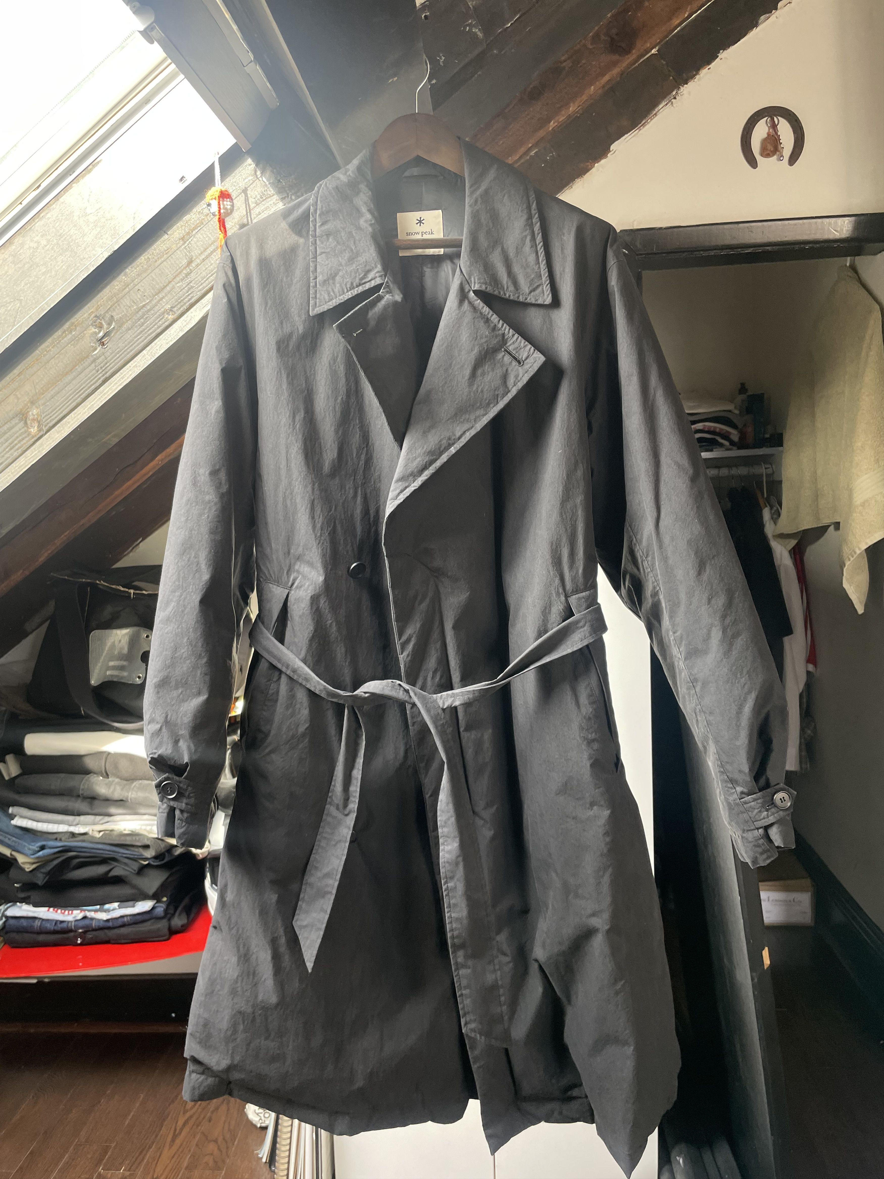 Snow Peak Sumi Dyed Down Coat Size US L / EU 52-54 / 3 - 1 Thumbnail