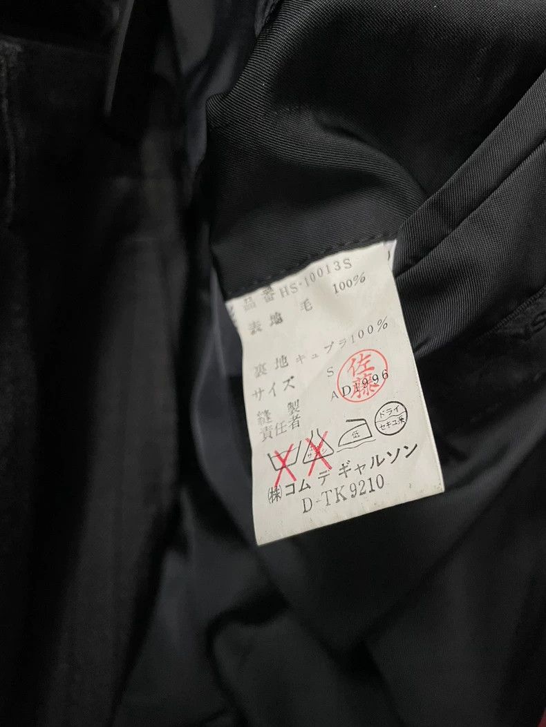 Comme des Garcons Comme des Garçons size s Striped dark grey black blazer su Size 36S - 6 Thumbnail