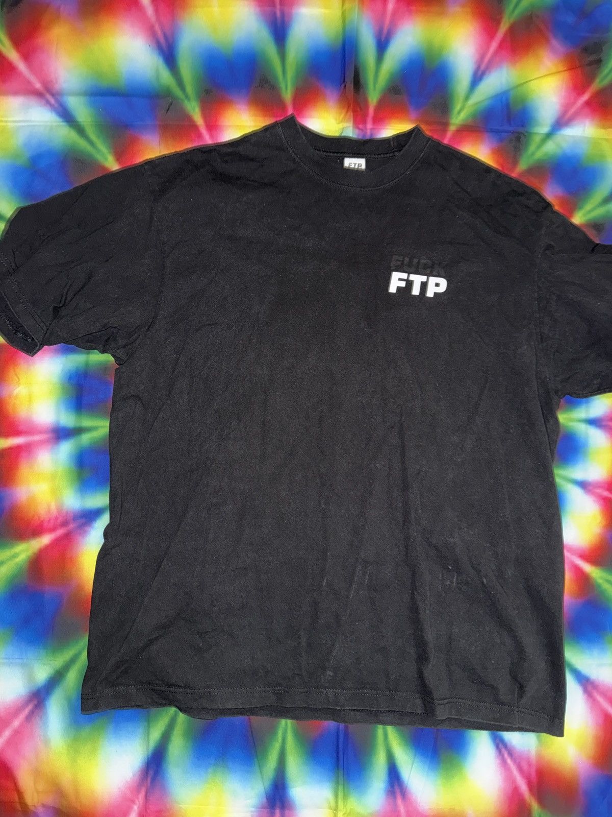 FTP Fuck Logo T-Shirt Black