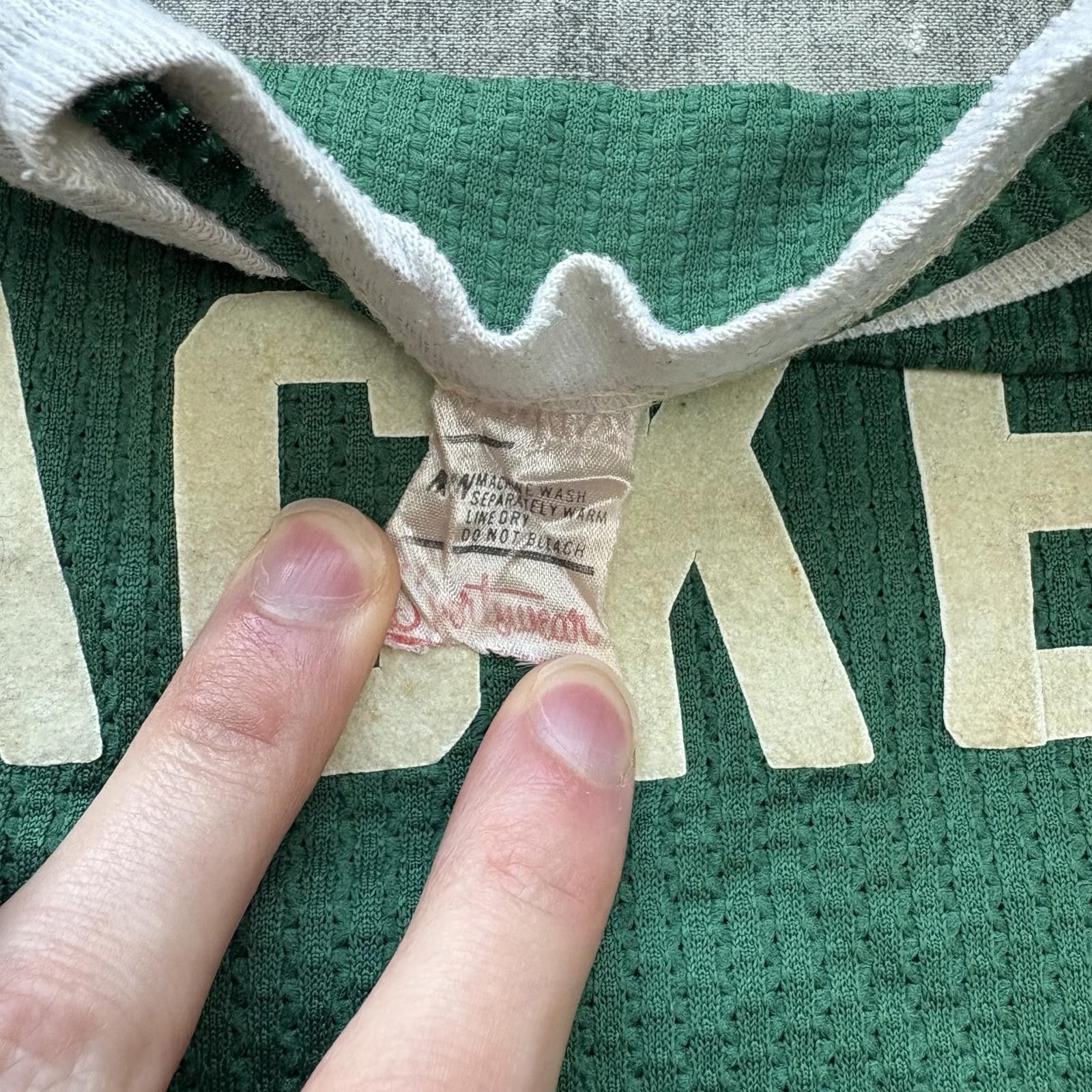 Vintage Vintage 60s 70s Green Bay Packers NFL Tommy Football Jersey Size XS / US 0-2 / IT 36-38 - 3 Thumbnail