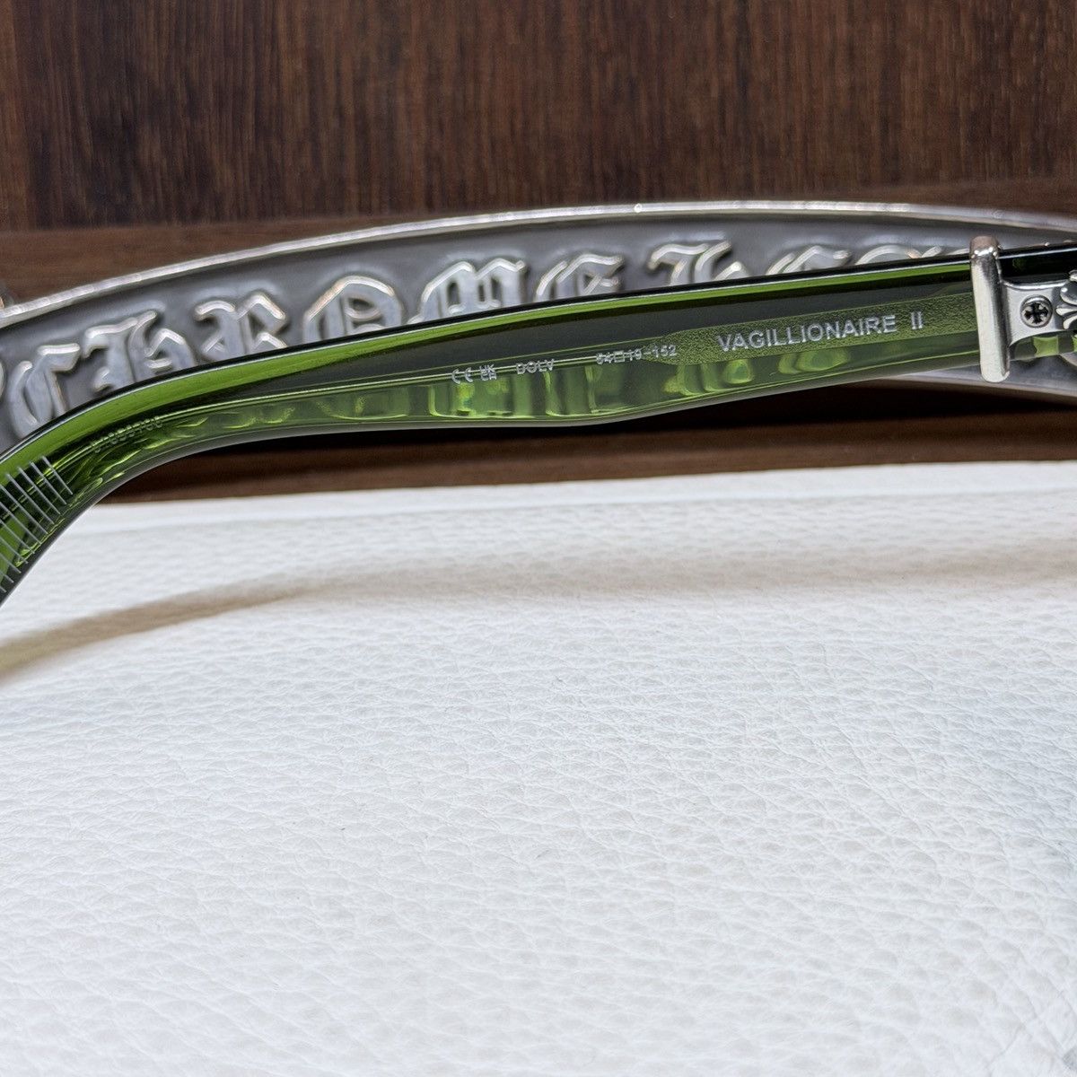 Chrome Hearts Chrome Hearts VAGILLIONAIRE II 1/1 Sunglasses Size ONE SIZE - 6 Thumbnail
