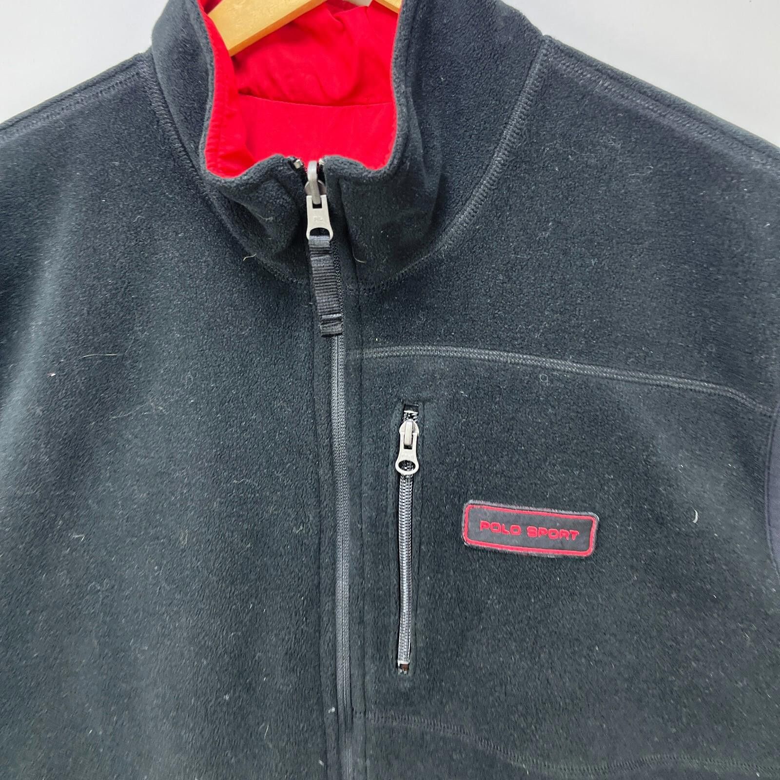 Polo Ralph Lauren Vintage Polo Sport Ralph Lauren Fleece Reversible Vest XL Size US XL / EU 56 / 4 - 2 Thumbnail