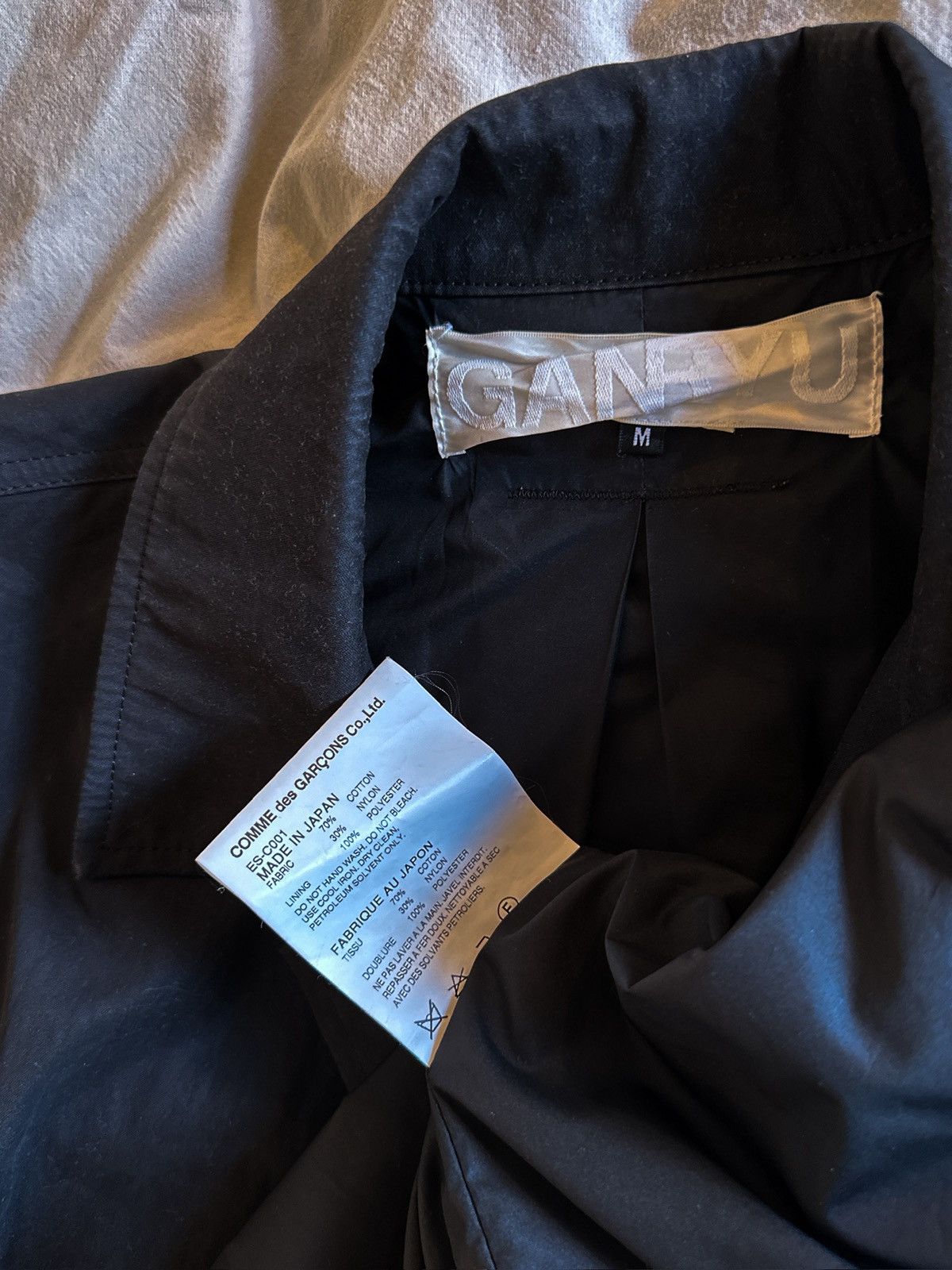 Comme des Garcons ganryu comme des garcons black jacket Size US M / EU 48-50 / 2 - 4 Thumbnail
