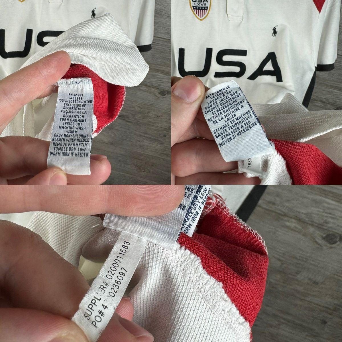 Polo Ralph Lauren POLO T-SHIRT WITH A HUGE LOGO USA 🇺🇸 POLO RALPH LAUREN SIZE M Size US M / EU 48-50 / 2 - 5 Thumbnail