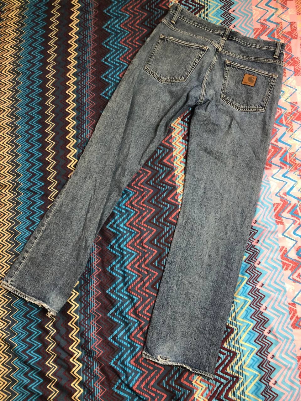 Carhartt Y2K Carhartt WIP logo oakland pant jeans vintage Size US 32 / EU 48 - 20 Thumbnail