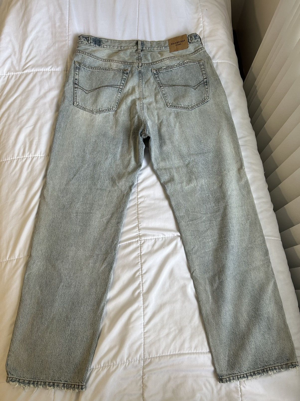 Balenciaga AW22 Baggy Skater Denim Size US 34 / EU 50 - 8 Thumbnail
