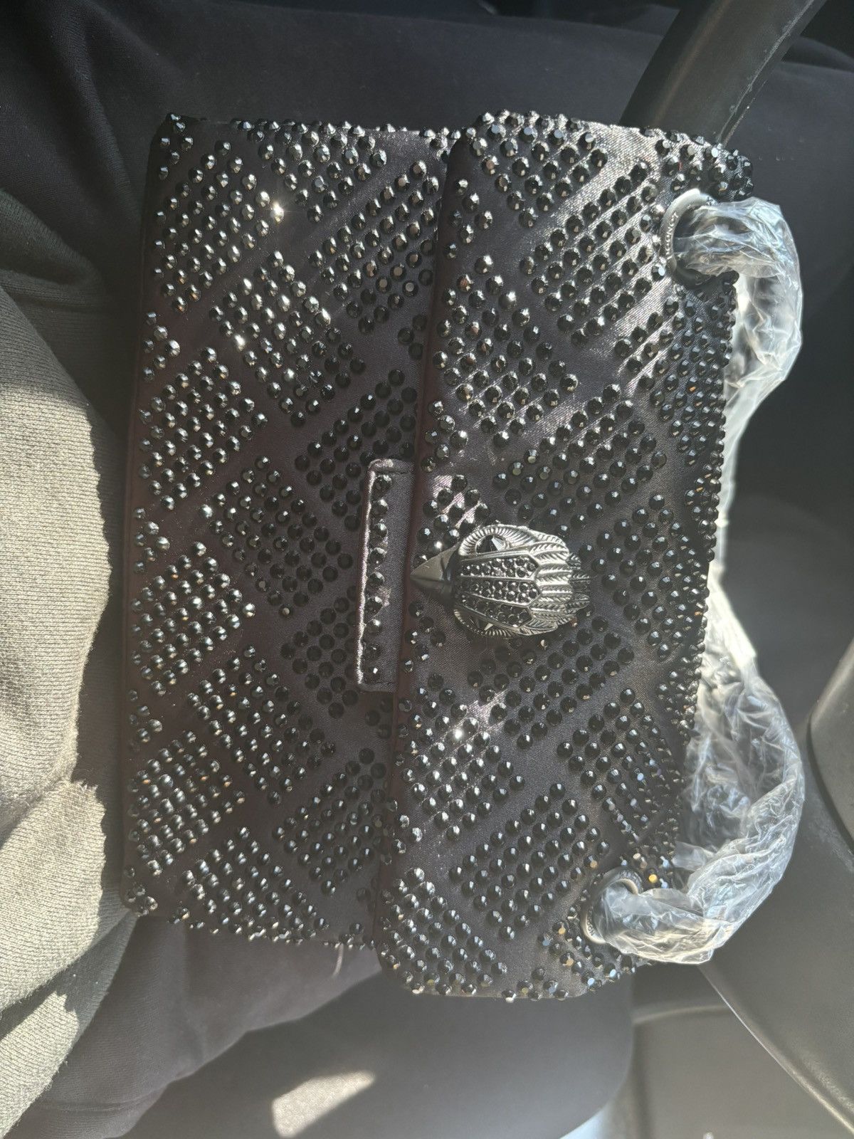 Kurt Geiger MINI CRYSTAL KENSINGTON BAG Size ONE SIZE - 1 Thumbnail