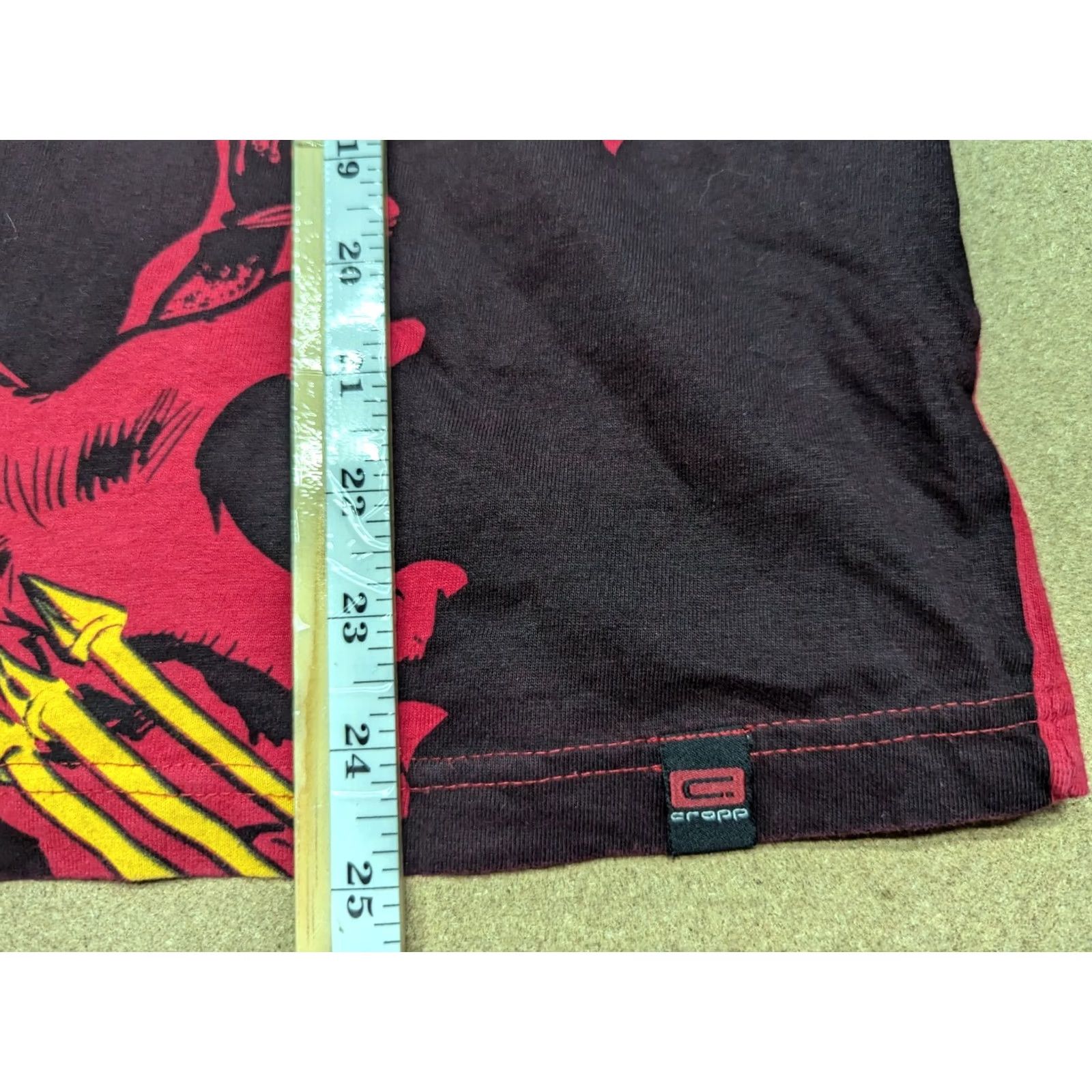Vintage Cropp Wolverine T-Shirt Mens Size M Red Big Print Marvel Comics Shirts Mens Red - CROPP Wolverine T-Shirt Big Print Marvel Comics Red Size M Mens Size US M / EU 48-50 / 2 - 4 Thumbnail