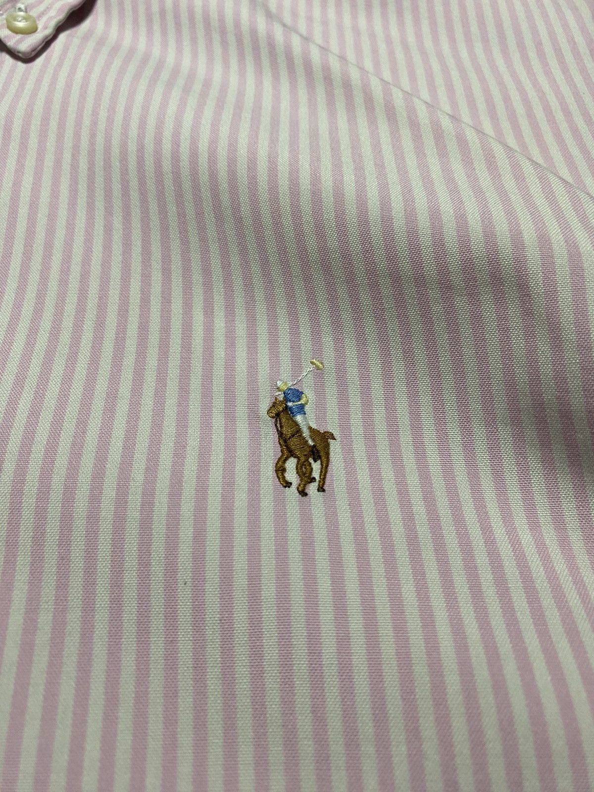 Polo Ralph Lauren × Vintage Vintage Polo Ralph Lauren USA Oversize Striped Y2k Button Up Size US L / EU 52-54 / 3 - 8 Thumbnail