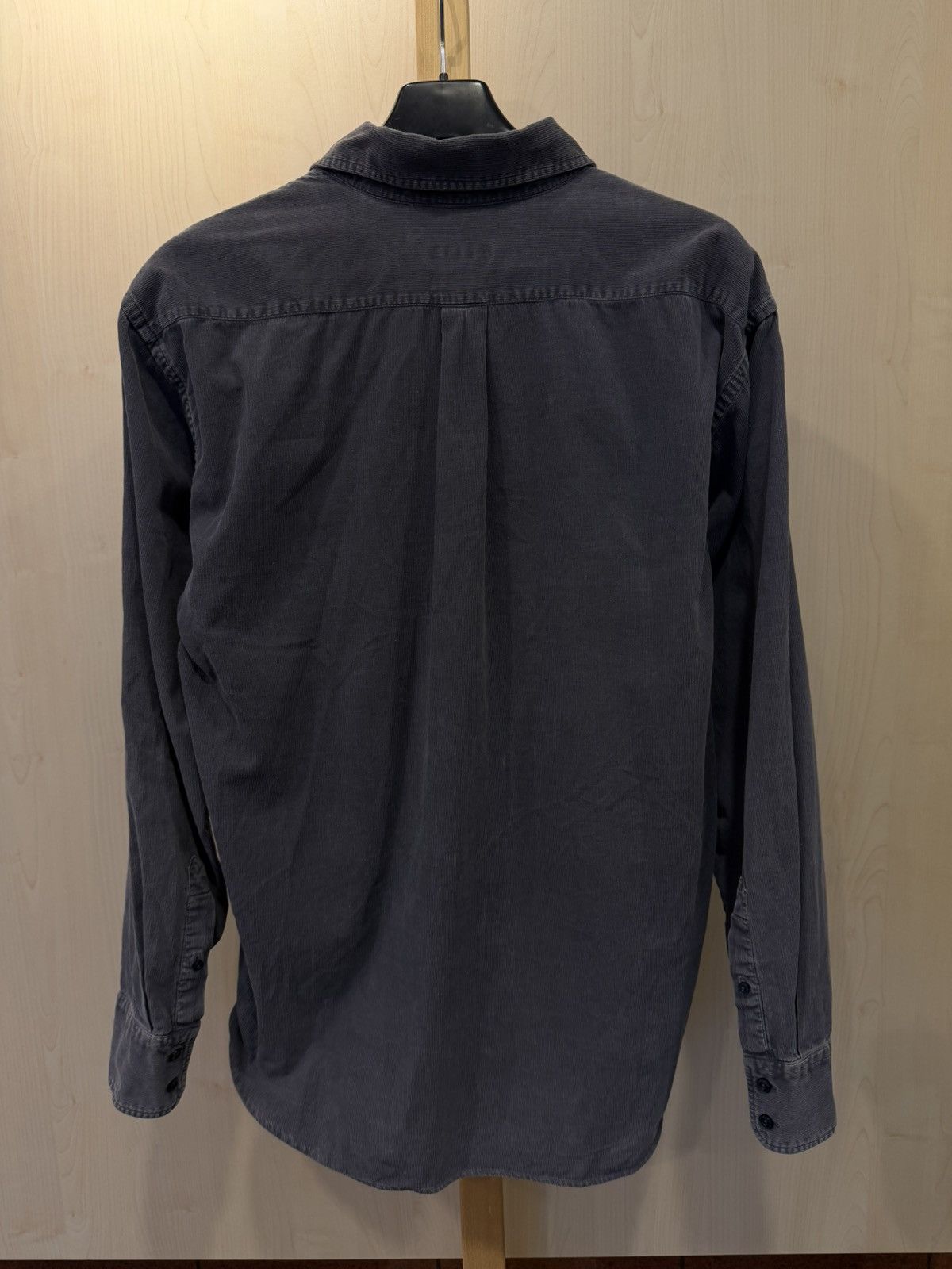 Burberry Burberry London Dark Grey Shirt Nova Check Collar Size L Size US L / EU 52-54 / 3 - 7 Thumbnail