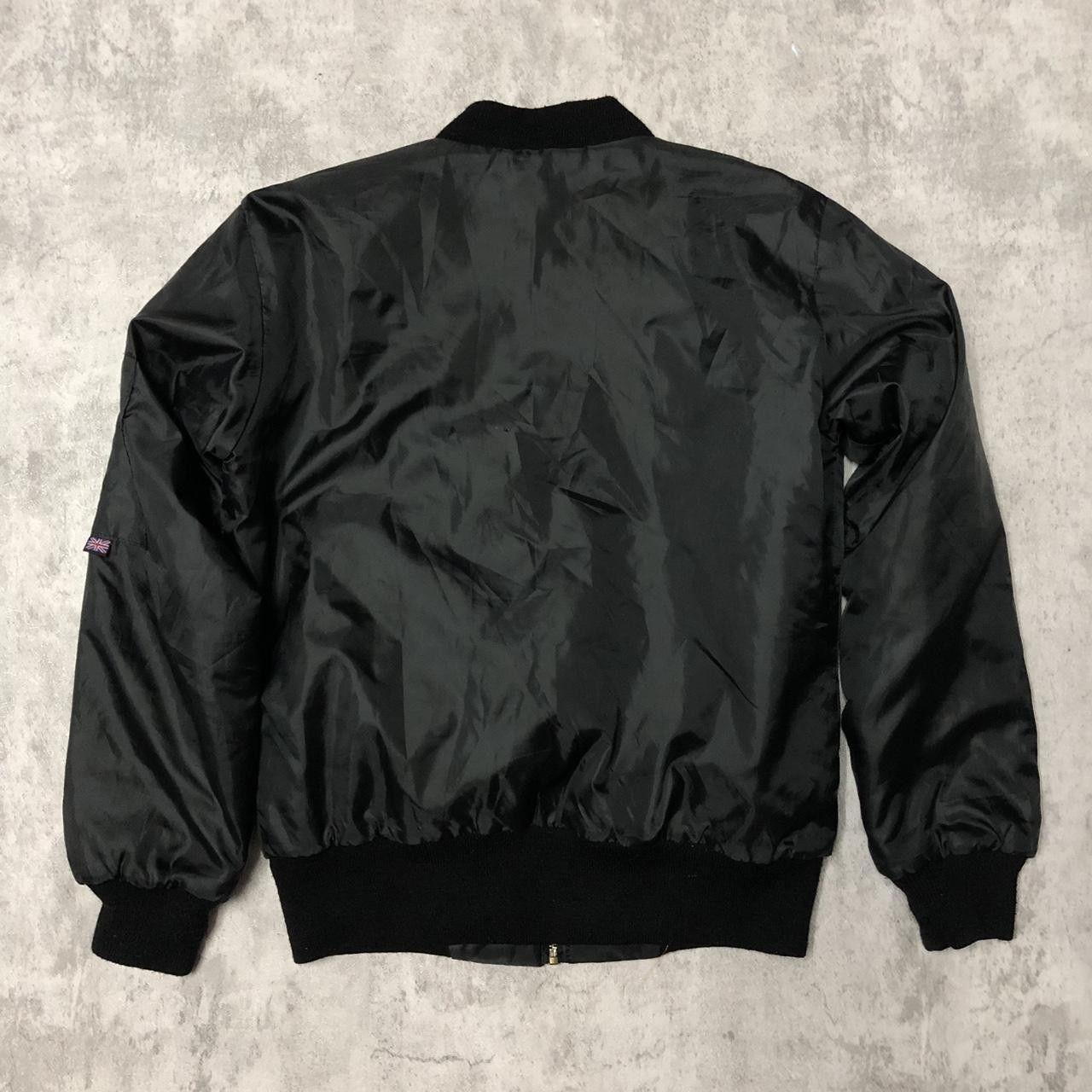 Other Black vintage bomber jacket with orange lining jacket Size S / US 4 / IT 40 - 3 Thumbnail