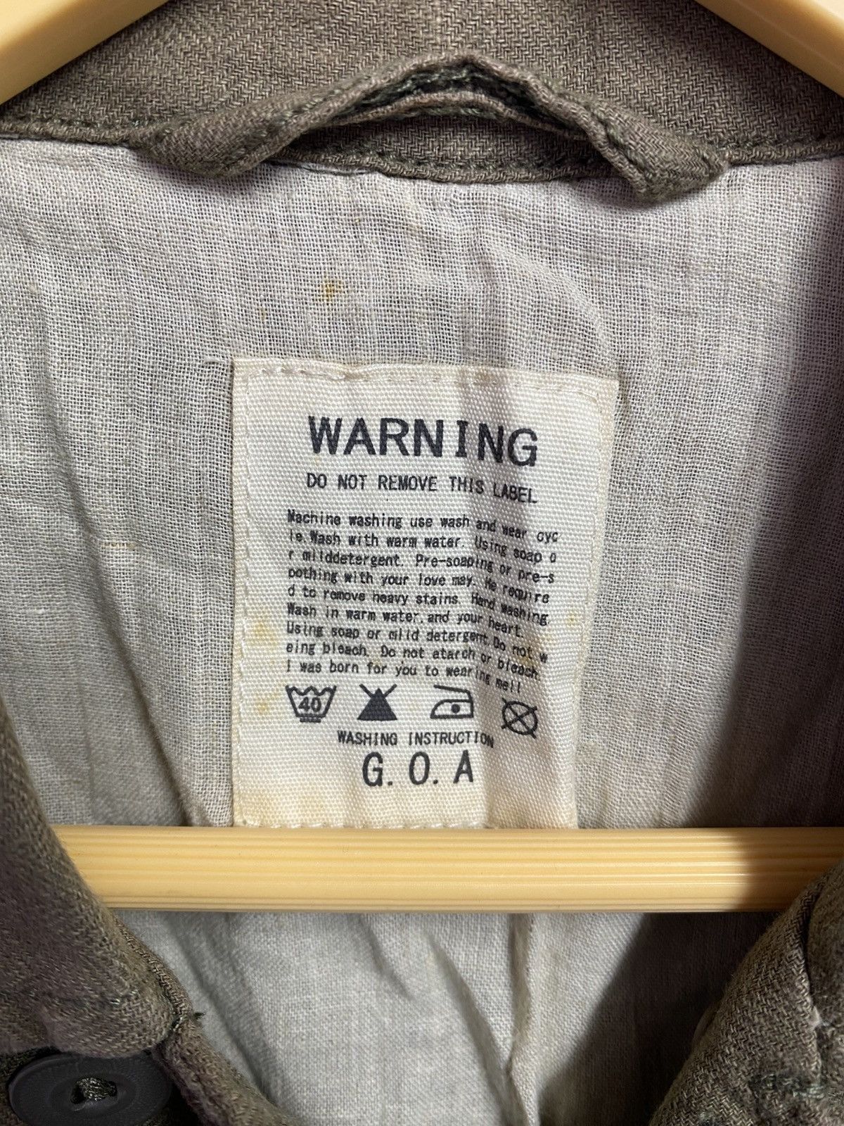 GOA G.O.A. military-style jacket Size US XL / EU 56 / 4 - 3 Thumbnail