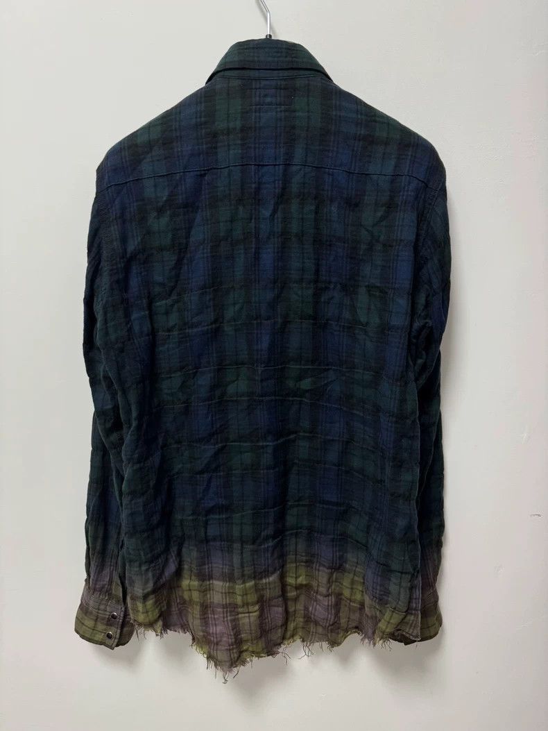 Saint Laurent Paris Saint Laurent Gradient Plaid Shirt-2505 Size US S / EU 44-46 / 1 - 2 Thumbnail