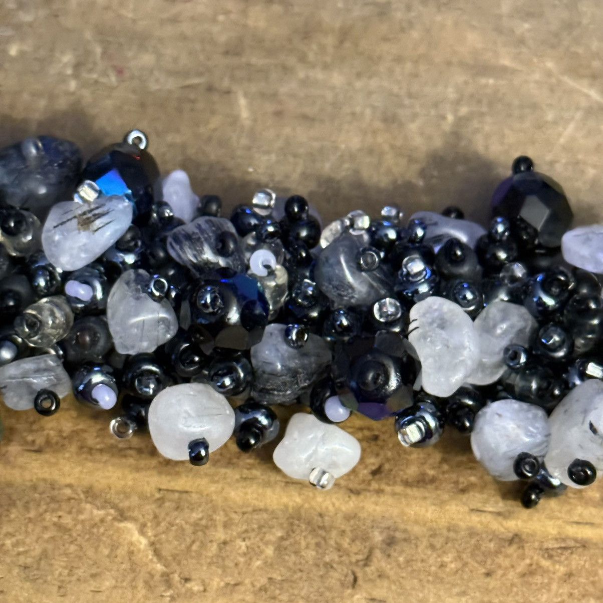Other Beaded Czech glass and Tourmalated Quartz bracelet Size ONE SIZE - 5 Thumbnail
