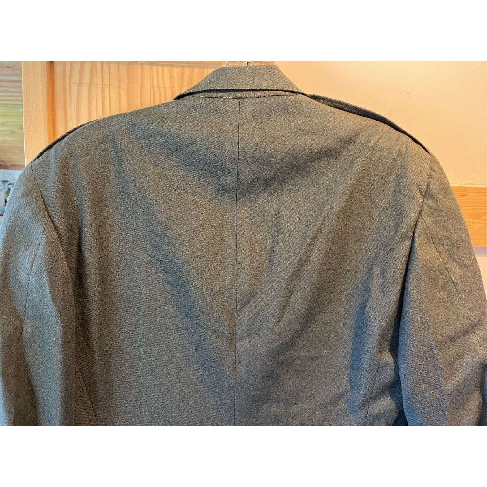 Vintage US Army Class A 1956 Men 40L Olive Green Dress VTG Wool Coat Size US M / EU 48-50 / 2 - 10 Thumbnail