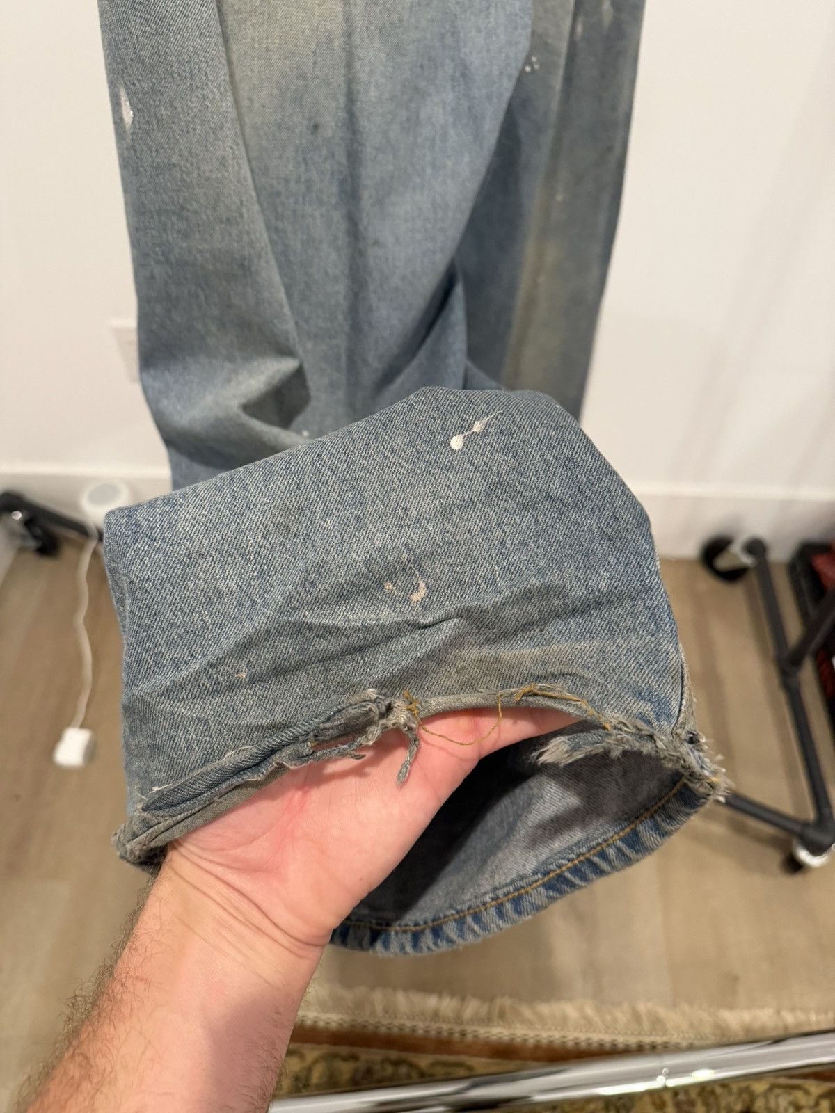 Acne Studios Acne Studios 2023 Blue Painter Denim Size US 32 / EU 48 - 7 Thumbnail