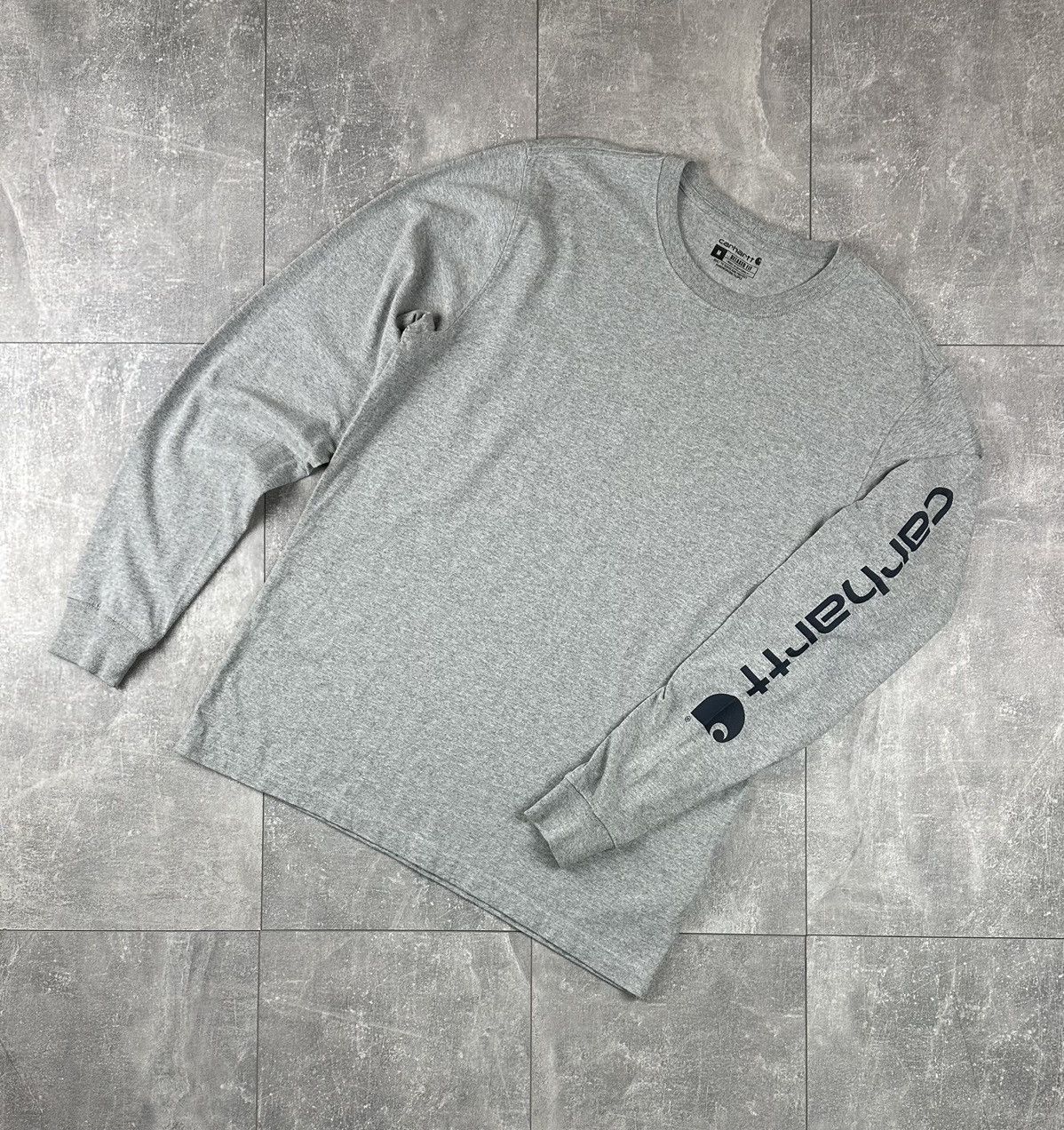 Carhartt Carhartt Mens Graphic Logo Long Sleeve T-Shirt Size US M / EU 48-50 / 2 - 2 Thumbnail