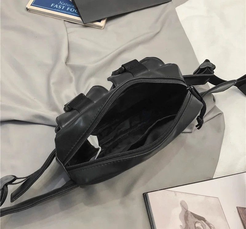 Japanese Brand Y2k side shoulder belt fanny pack sling bag military Size ONE SIZE - 8 Thumbnail