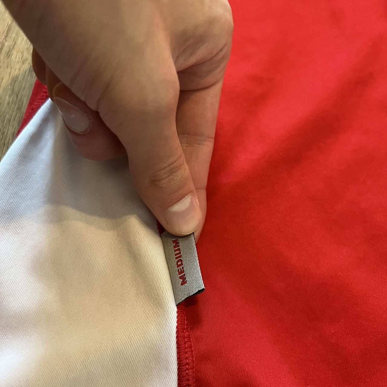 Kappa Wales home football shirt 2008-09 red and white Size US M / EU 48-50 / 2 - 4 Thumbnail