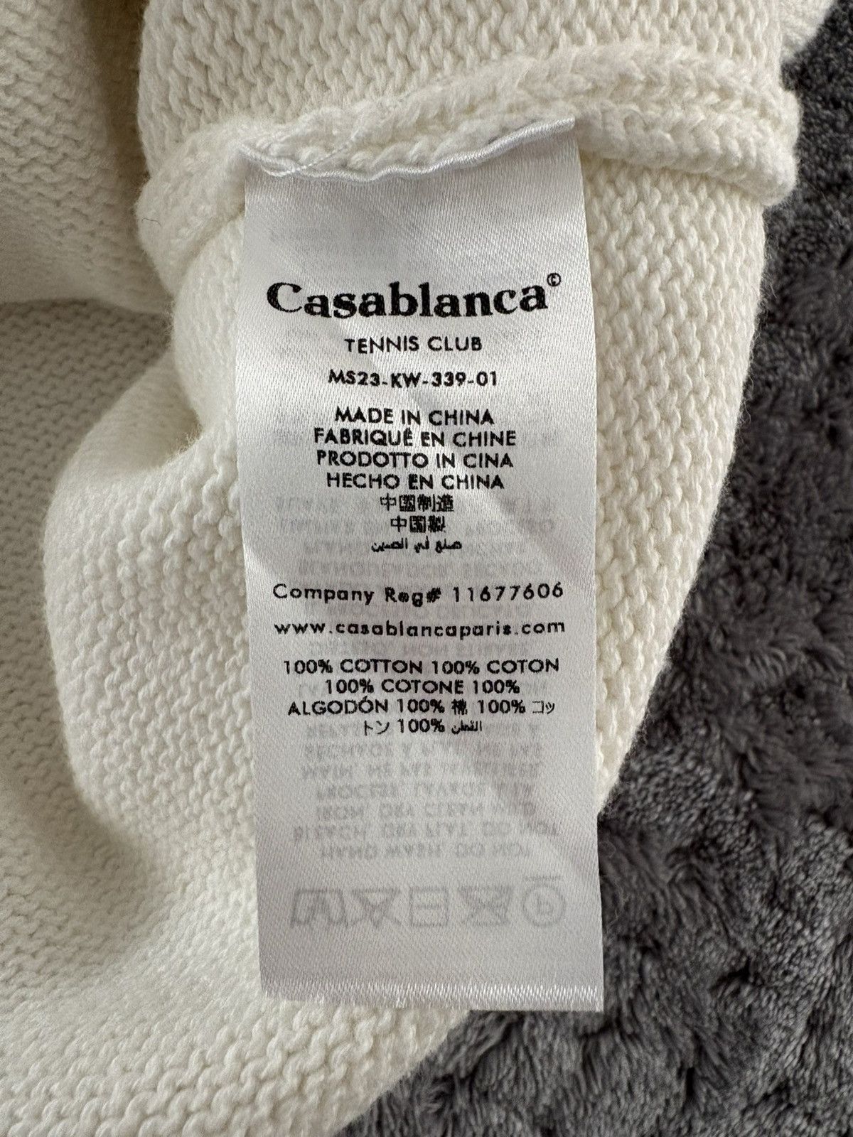 Casablanca Casablanca Intarsia Knit Sweater - Mind Vibrations Size US L / EU 52-54 / 3 - 5 Thumbnail