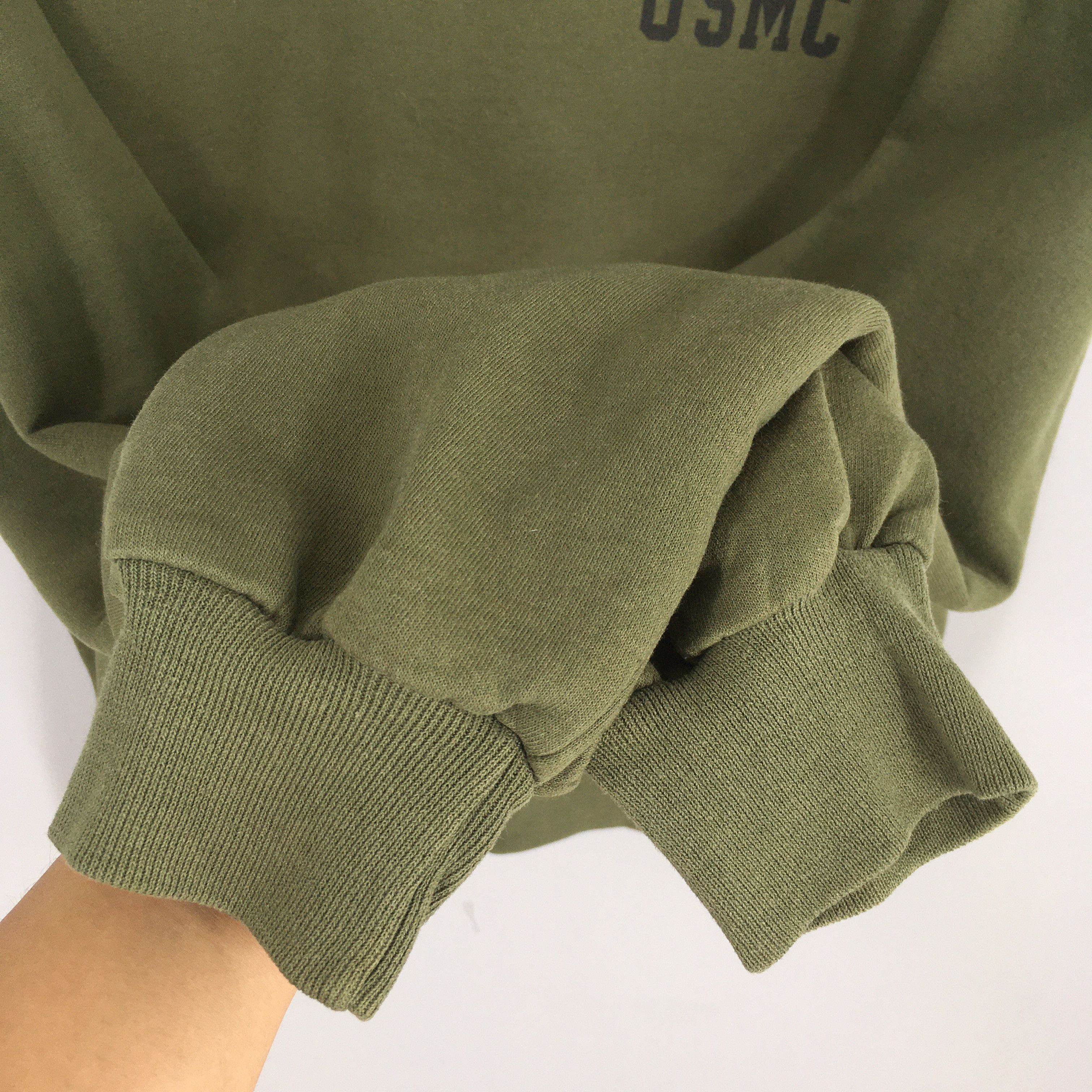 Jerzees Vintage 90's Usmc Marines Green Sweatshirt Large Size US L / EU 52-54 / 3 - 4 Thumbnail