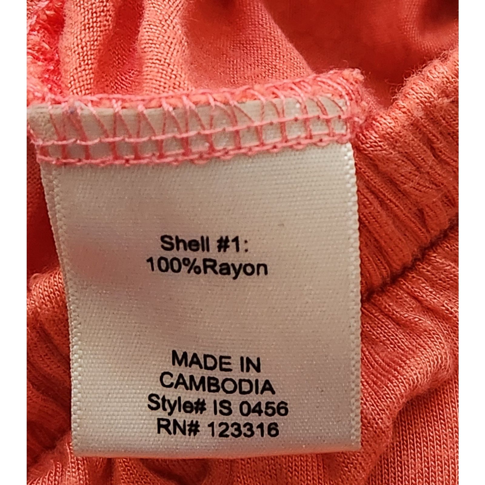Other Iris Los Angeles Orange Hi Low Hem Pull On Mini Skirt Medium Size 26" / US 2 / IT 38 - 4 Thumbnail