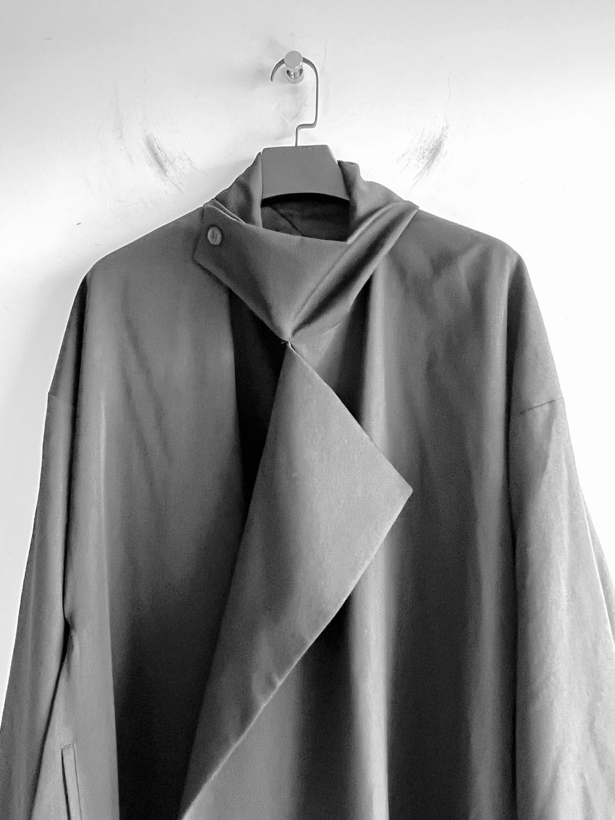 Yohji Yamamoto Yohji Yamamoto Pour Homme - WOOL GABARDINE SMOOTH COAT Size US M / EU 48-50 / 2 - 5 Thumbnail