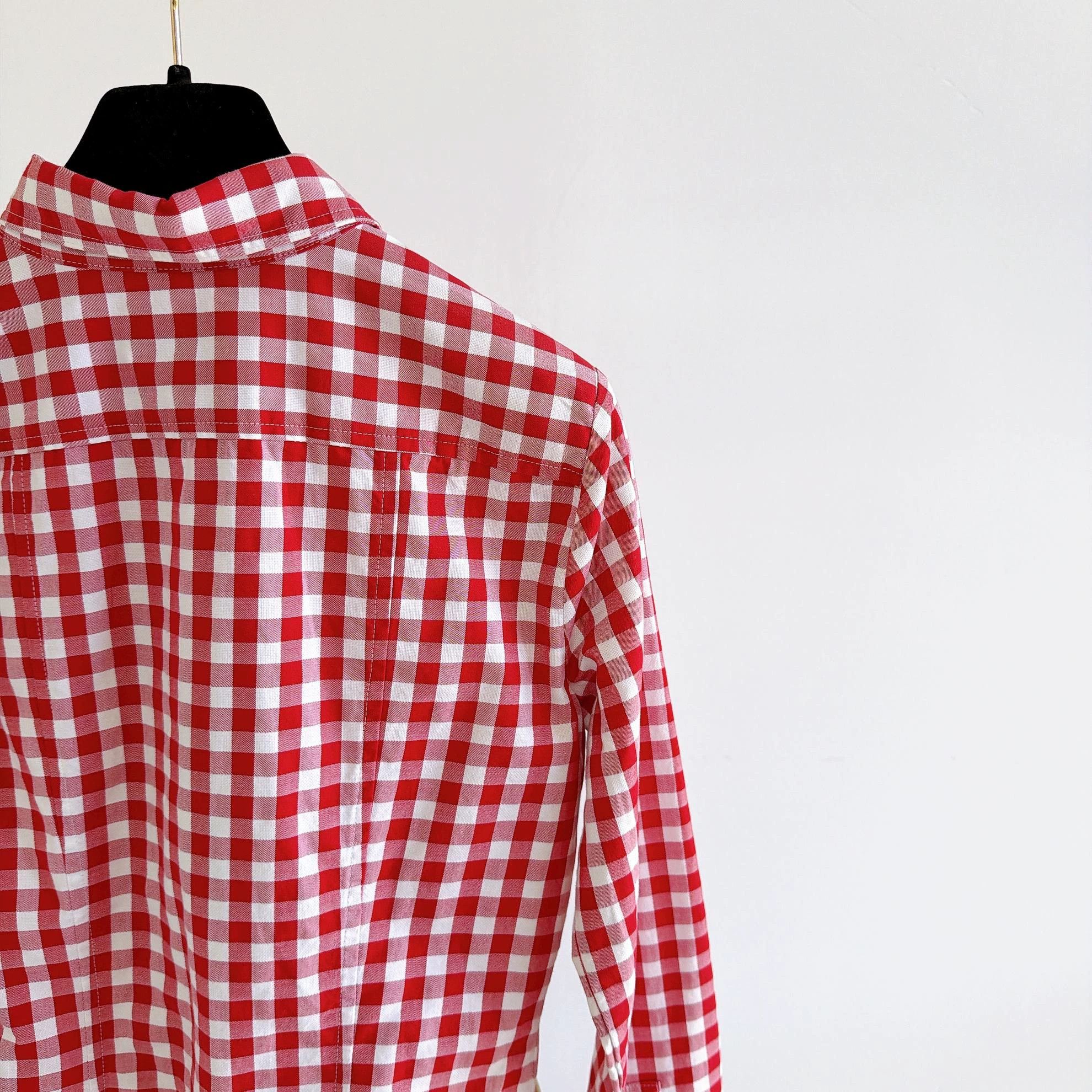 Burberry Burberry Pink Check Shirt XS Size XS / US 0-2 / IT 36-38 - 6 Thumbnail