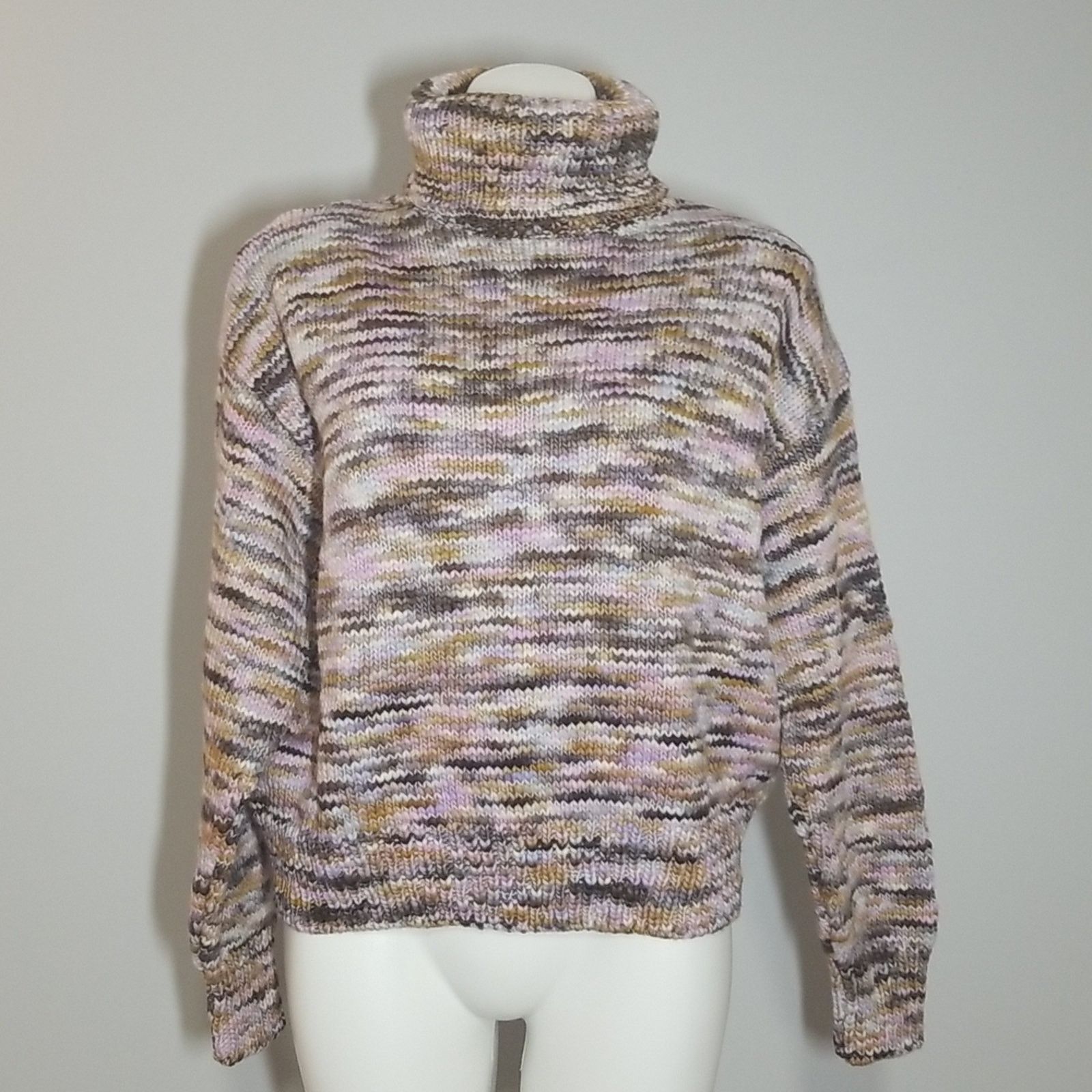 A.L.C. NWT A.L.C Harper Marled Wool Turtleneck Sweater Size M / US 6-8 / IT 42-44 - 3 Thumbnail