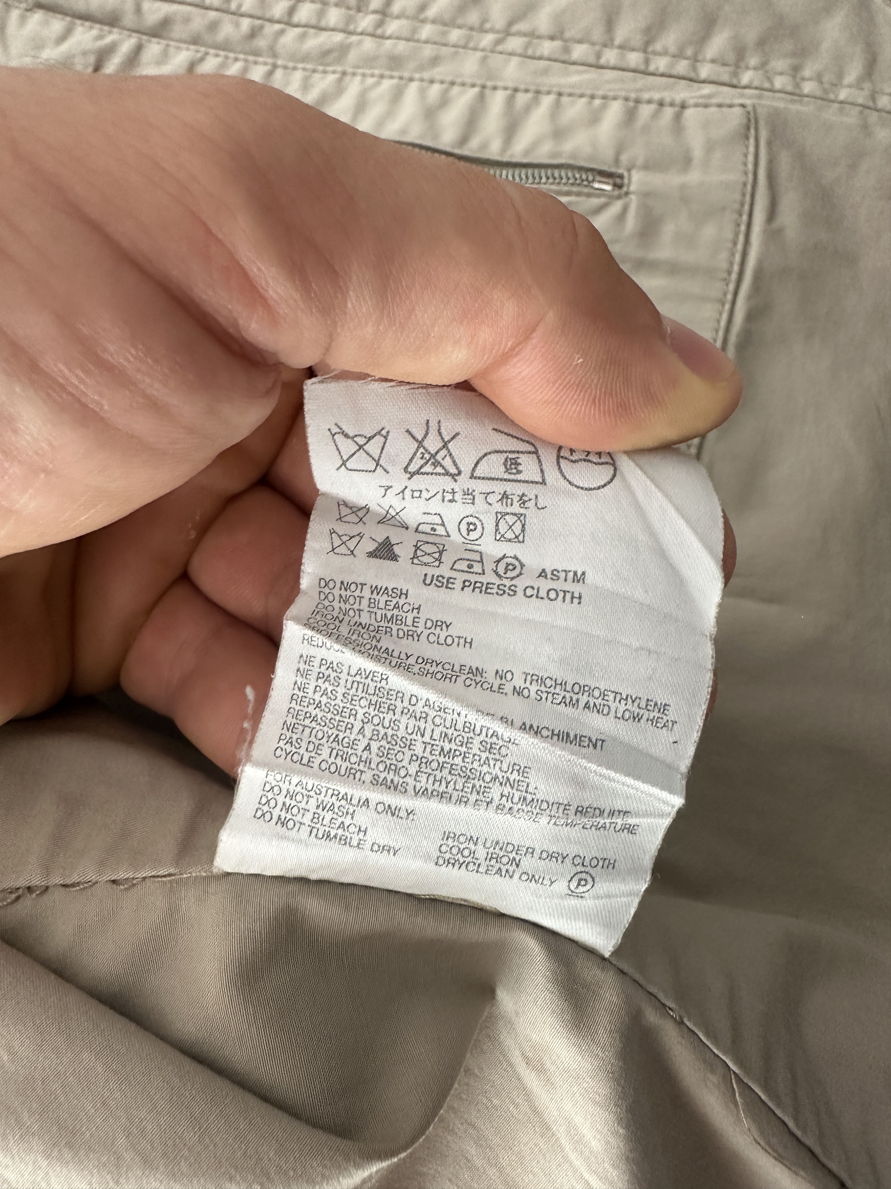 Prada Prada Milano Sgb 618 Mat ckk Bomber Light Jacket Siz 50 M L Size US M / EU 48-50 / 2 - 14 Thumbnail