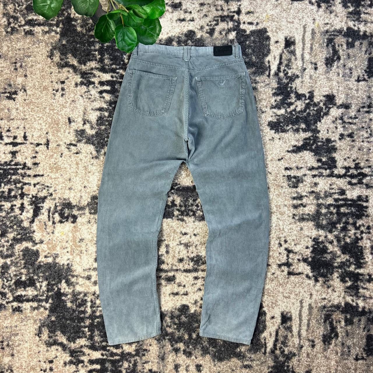 Armani Armani Jeans Metal Logo Corduroy Casual Pants Size US 32 / EU 48 - 1 Thumbnail
