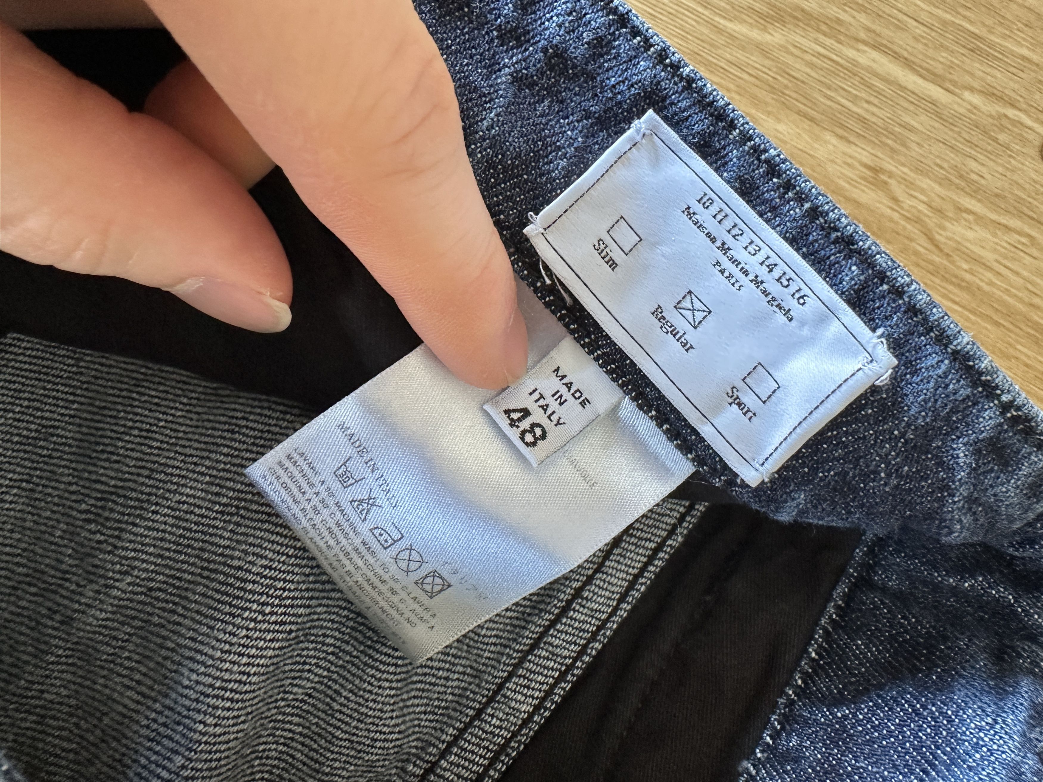 Maison Margiela Maison Margiela Straight Leg Jeans Size US 32 / EU 48 - 4 Thumbnail