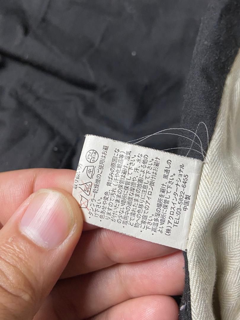 Japanese Brand Three Stones Throw Wool Buttoned Jacket (173) Size US L / EU 52-54 / 3 - 8 Thumbnail