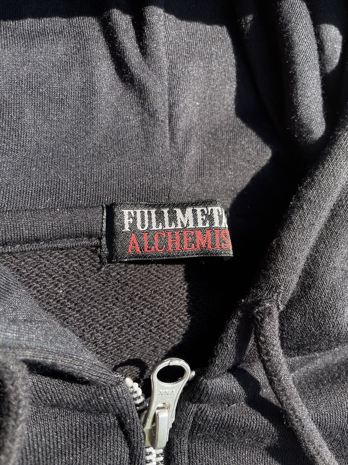 If Six Was Nine 2000s Japanese Fullmetal alchemist Giltter Zip-up Hoodie Size US S / EU 44-46 / 1 - 9 Thumbnail