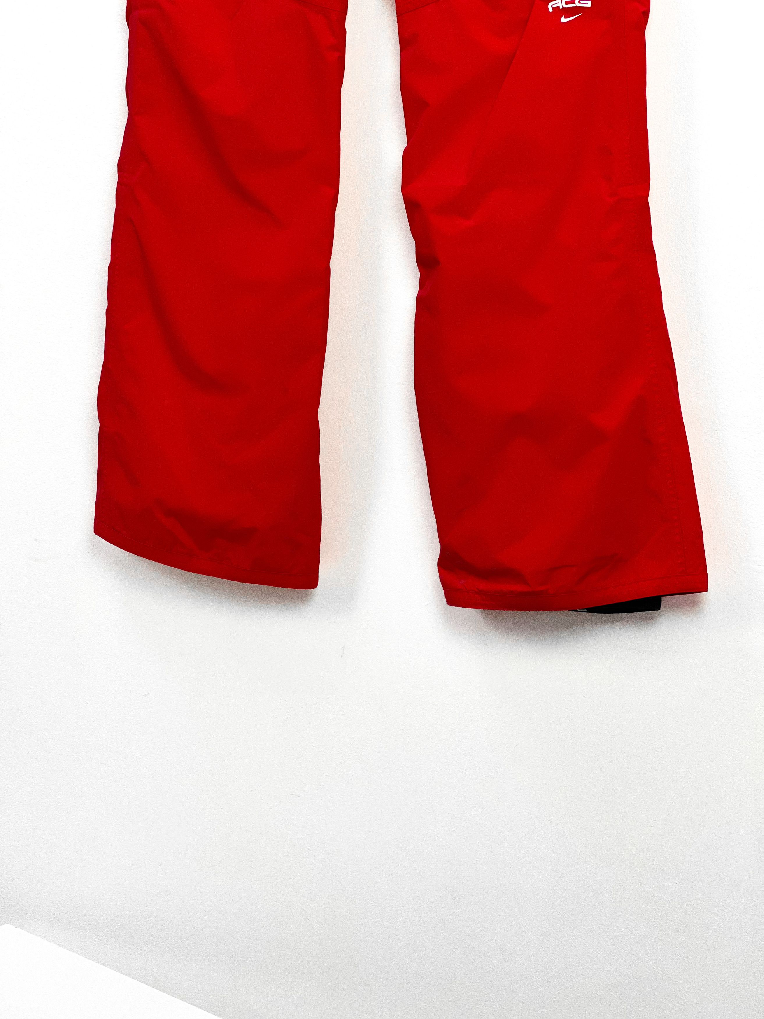 Nike NIKE ACG ski pants (RED) Size US 30 / EU 46 - 6 Thumbnail