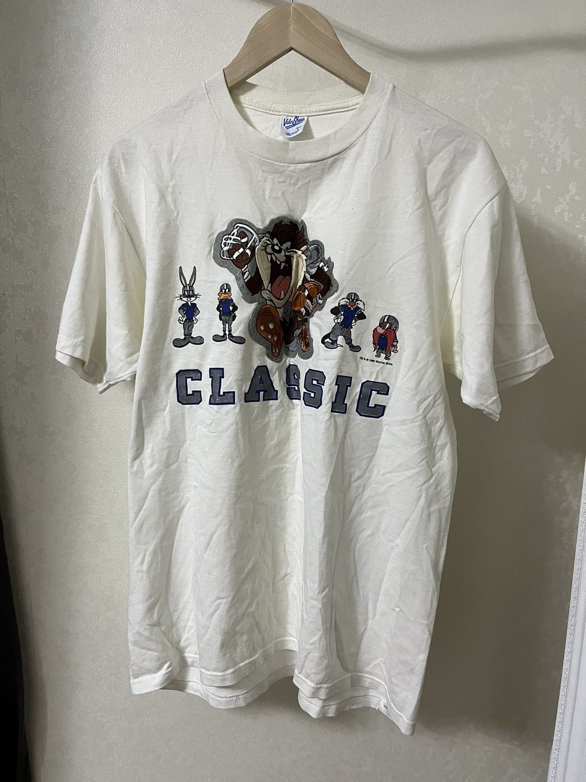 Cartoon Network Looney Tunes American Football 1993 Vintage T Shirt Size US L / EU 52-54 / 3 - 1 Thumbnail