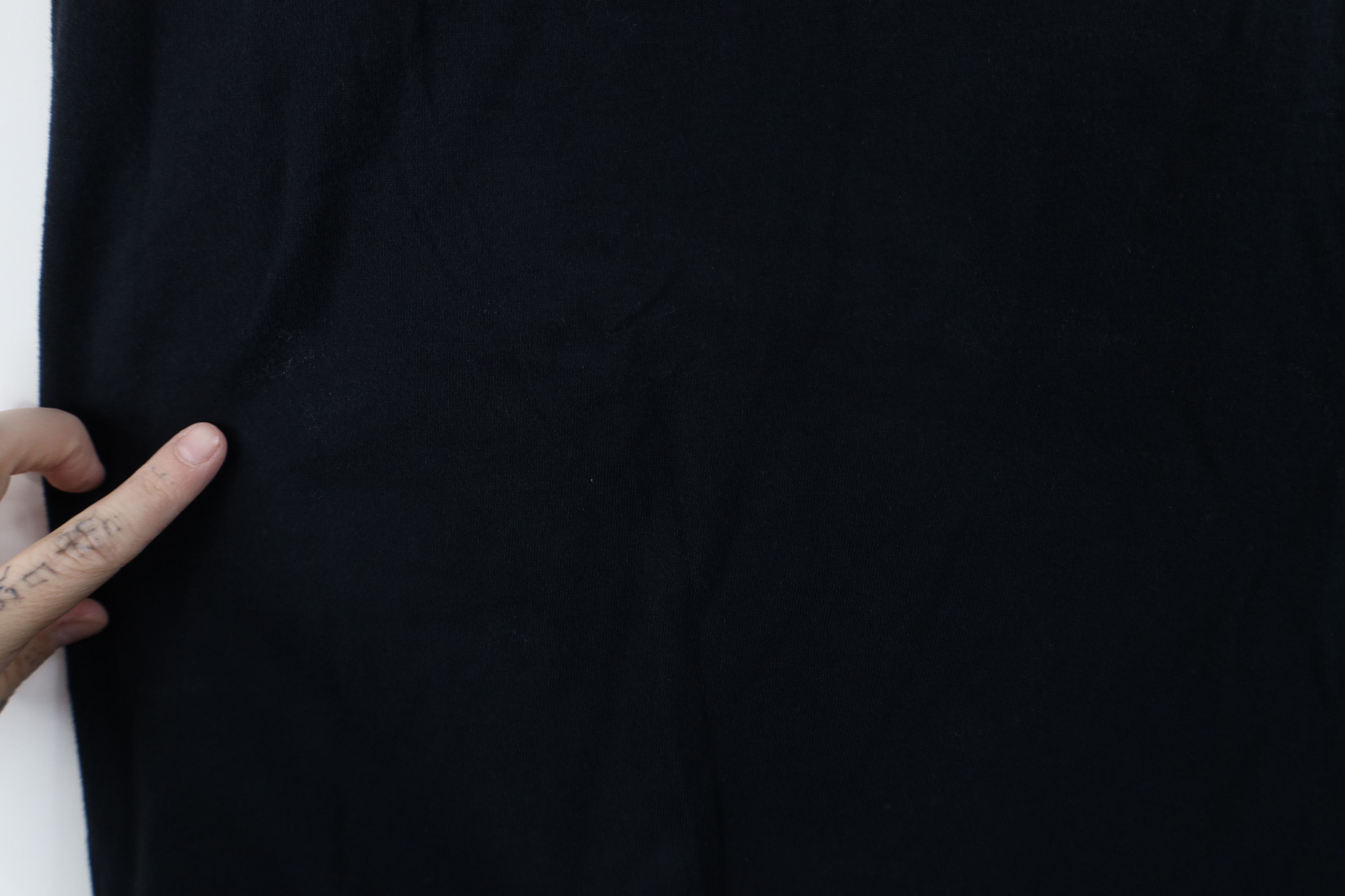 Lands' End Vintage 90s Y2K Lands End Heavyweight Cotton T-Shirt Black Size US L / EU 52-54 / 3 - 8 Thumbnail