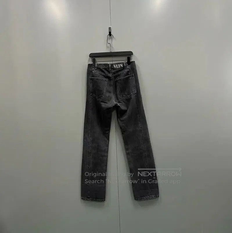 Valentino Valentino Gray Casual Cotton Pants for Men . Size US 32 / EU 48 - 2 Thumbnail