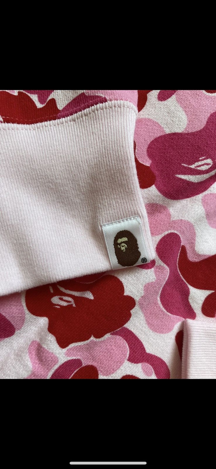Bape Bape ABC camo shark full zip hoodie pink Size US M / EU 48-50 / 2 - 11 Thumbnail