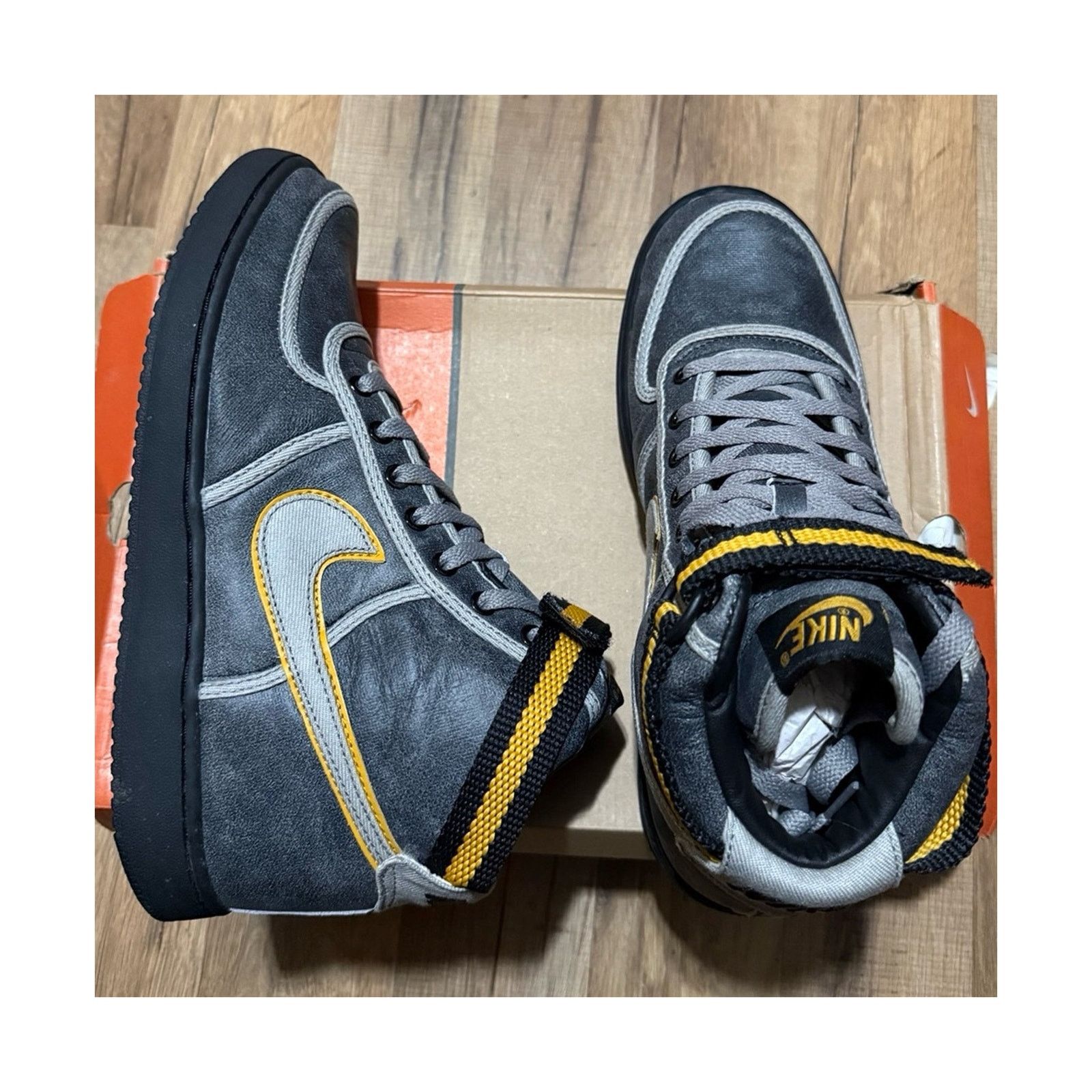 Nike 2004 Nike Vandal High LTD Supreme Vintage Euro Wash GoldLeaf Size US 11 / EU 44 - 1 Thumbnail